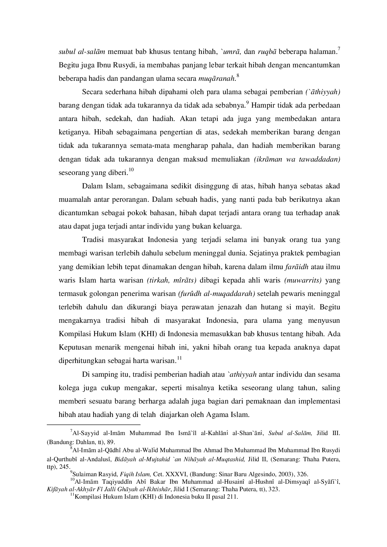 JURIS Hadis Hadis Tentang Hibah Dan Ketentuannya