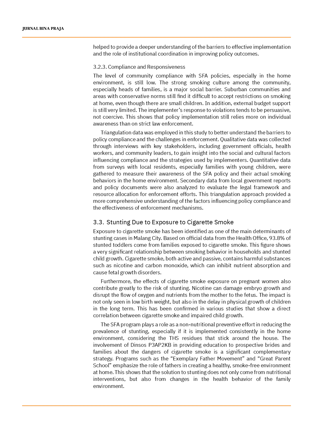 juris Implementasi Kebijakan Kawasan Tanpa Rokok dalam Pencegahan Stunting di Kota Malang