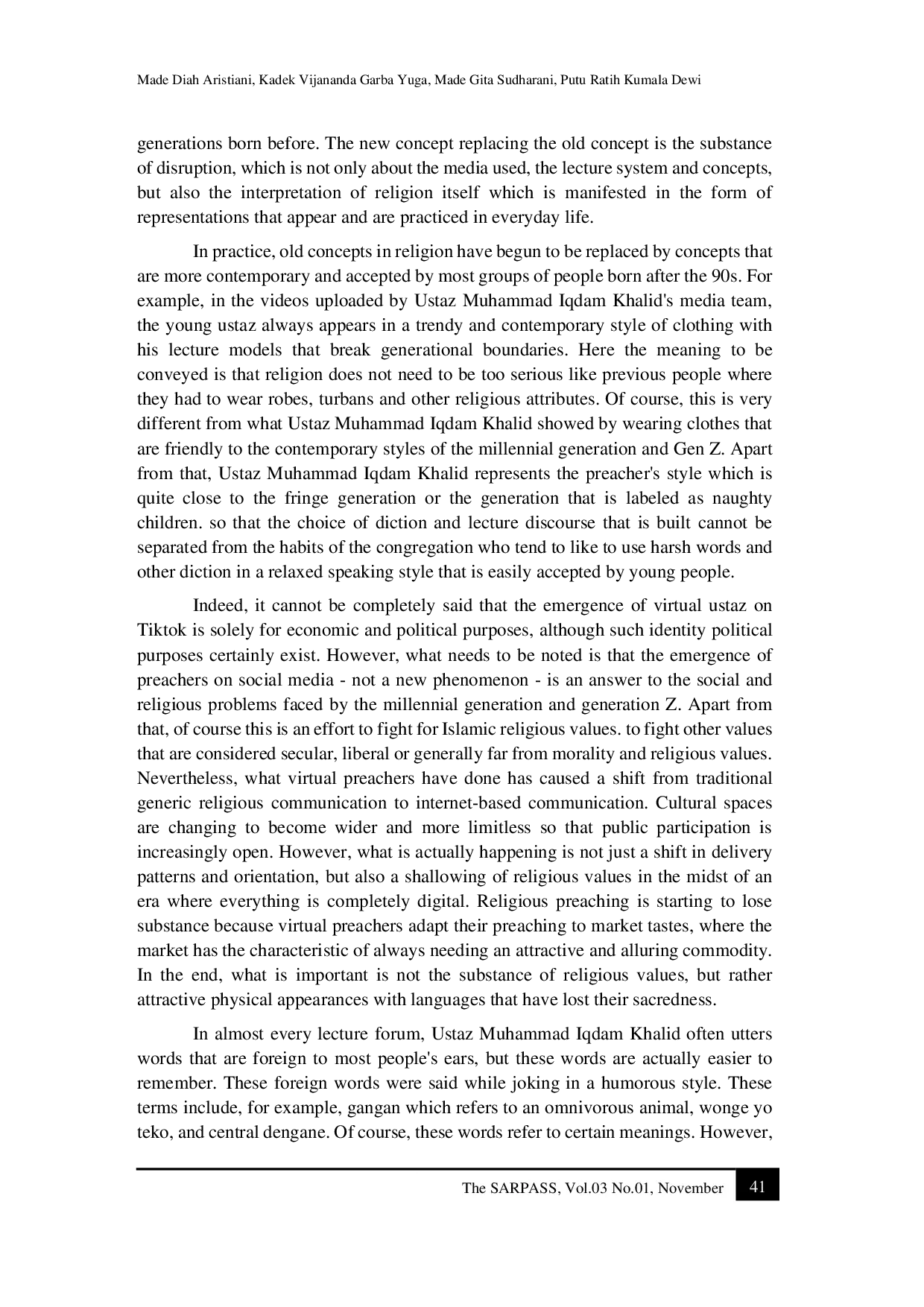 JURIS Commodification of Religion Disruption and Shallowing of Religious Values in the Digital Era