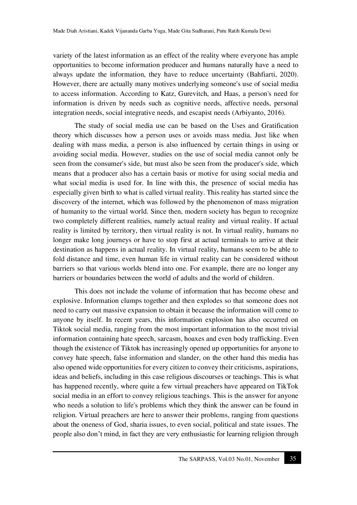 JURIS Commodification of Religion Disruption and Shallowing of Religious Values in the Digital Era