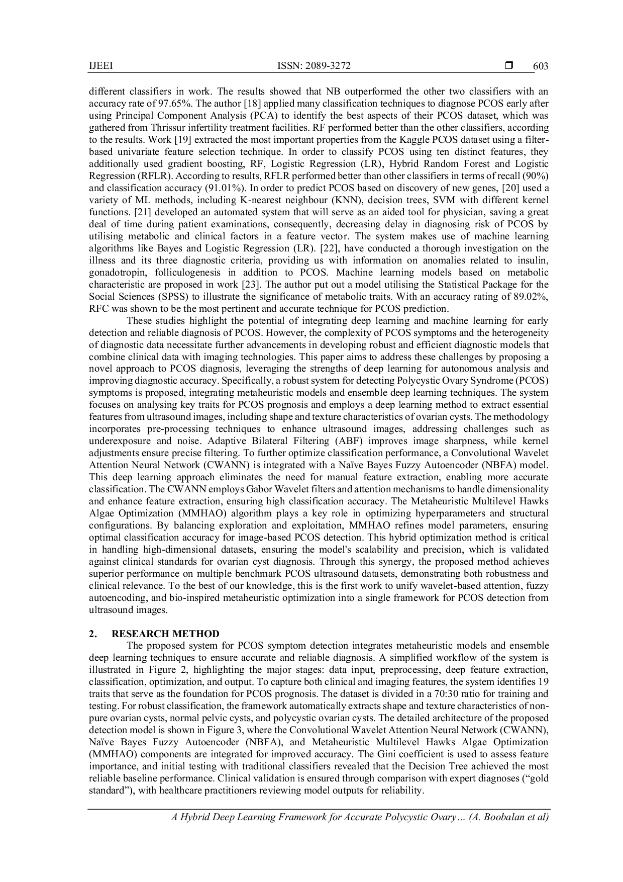 JURIS A Hybrid Deep Learning Framework for Accurate Polycystic Ovary Syndrome Detection Using Ultrasound Imaging