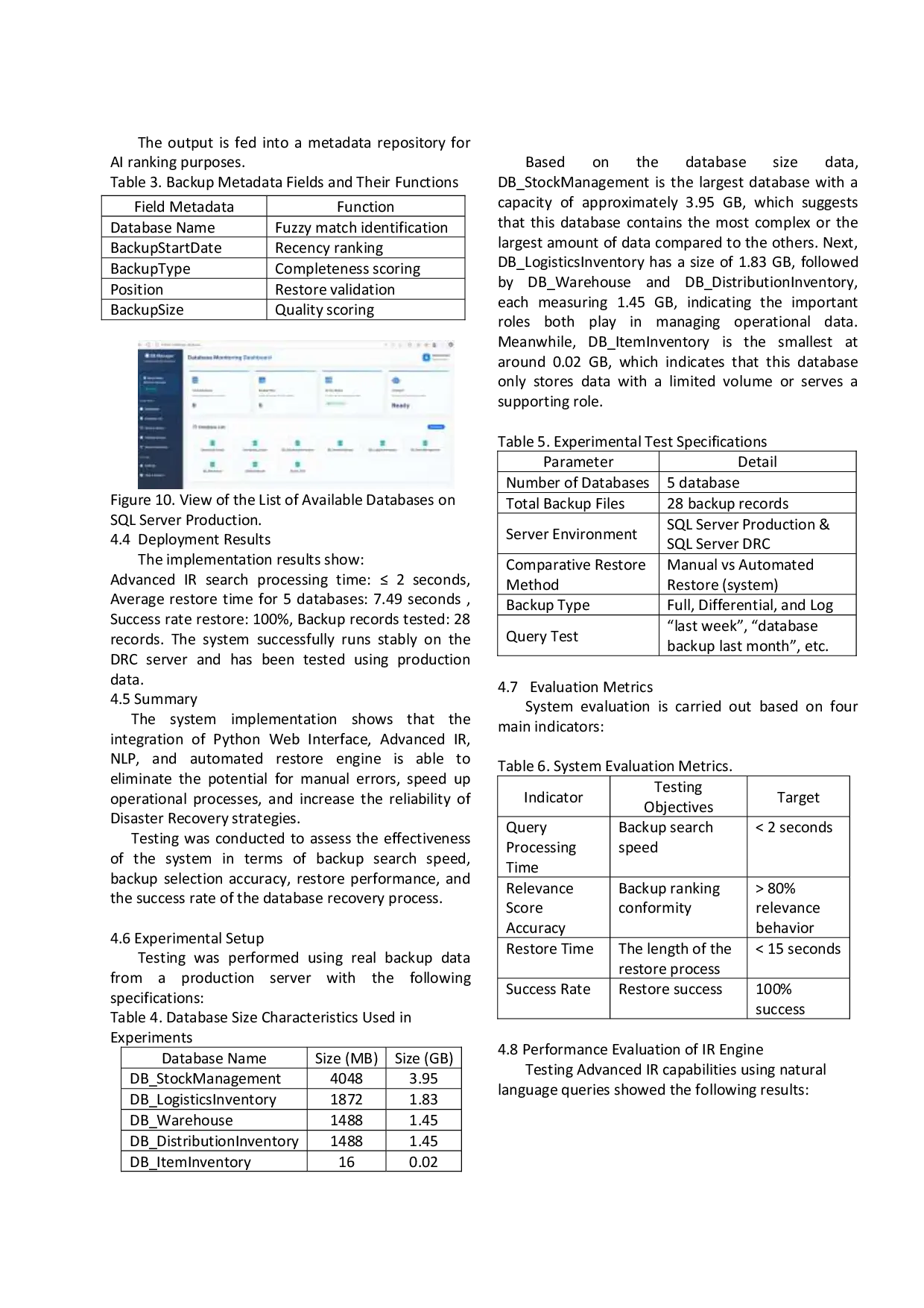 JURIS Python Web System To Restore Sql Server Database To Drc With Advanced Information Retrieval