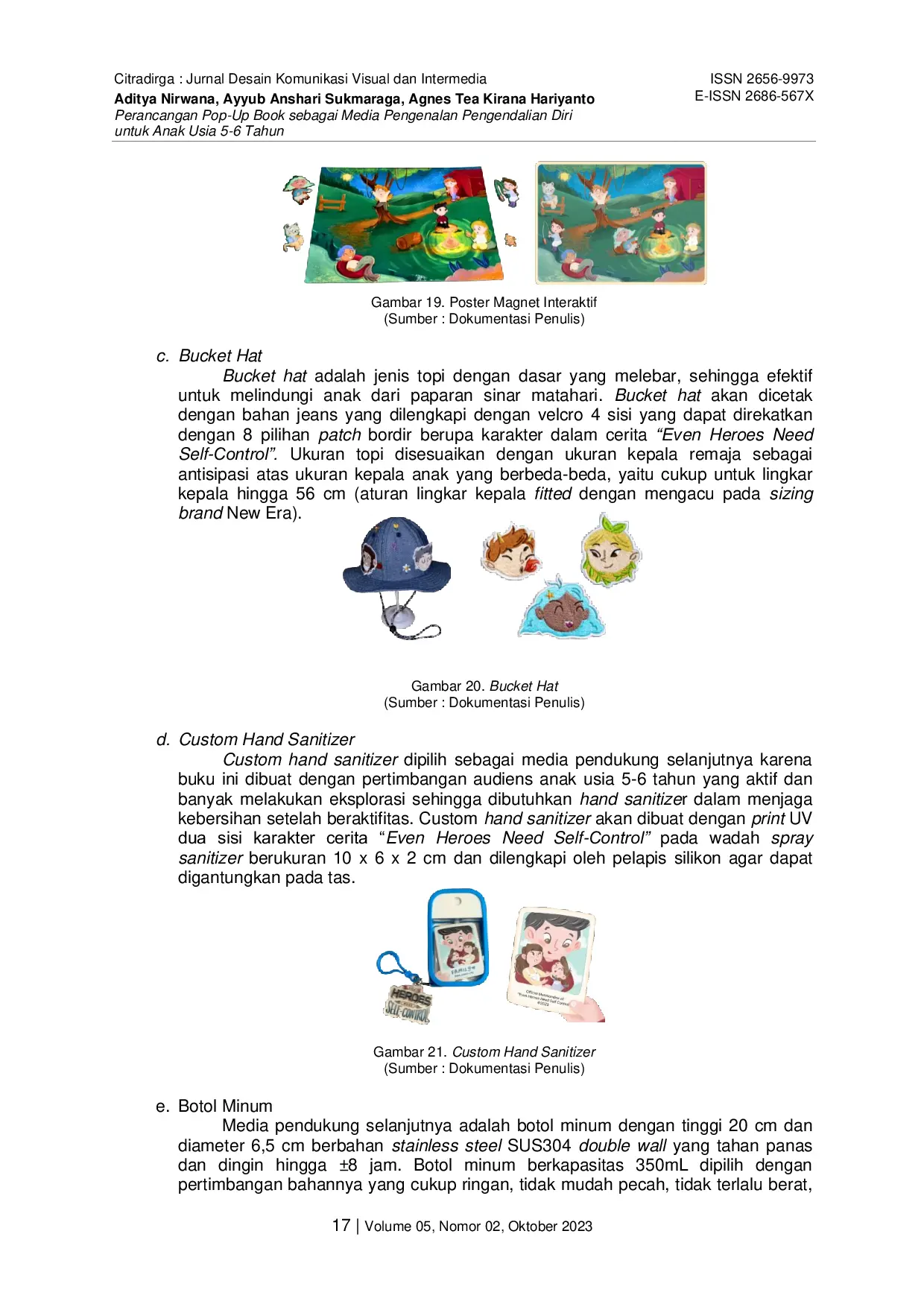 JURIS Perancangan Pop Up Book sebagai Media Pengenalan Pengendalian Diri untuk Anak Usia 5 6 Tahun