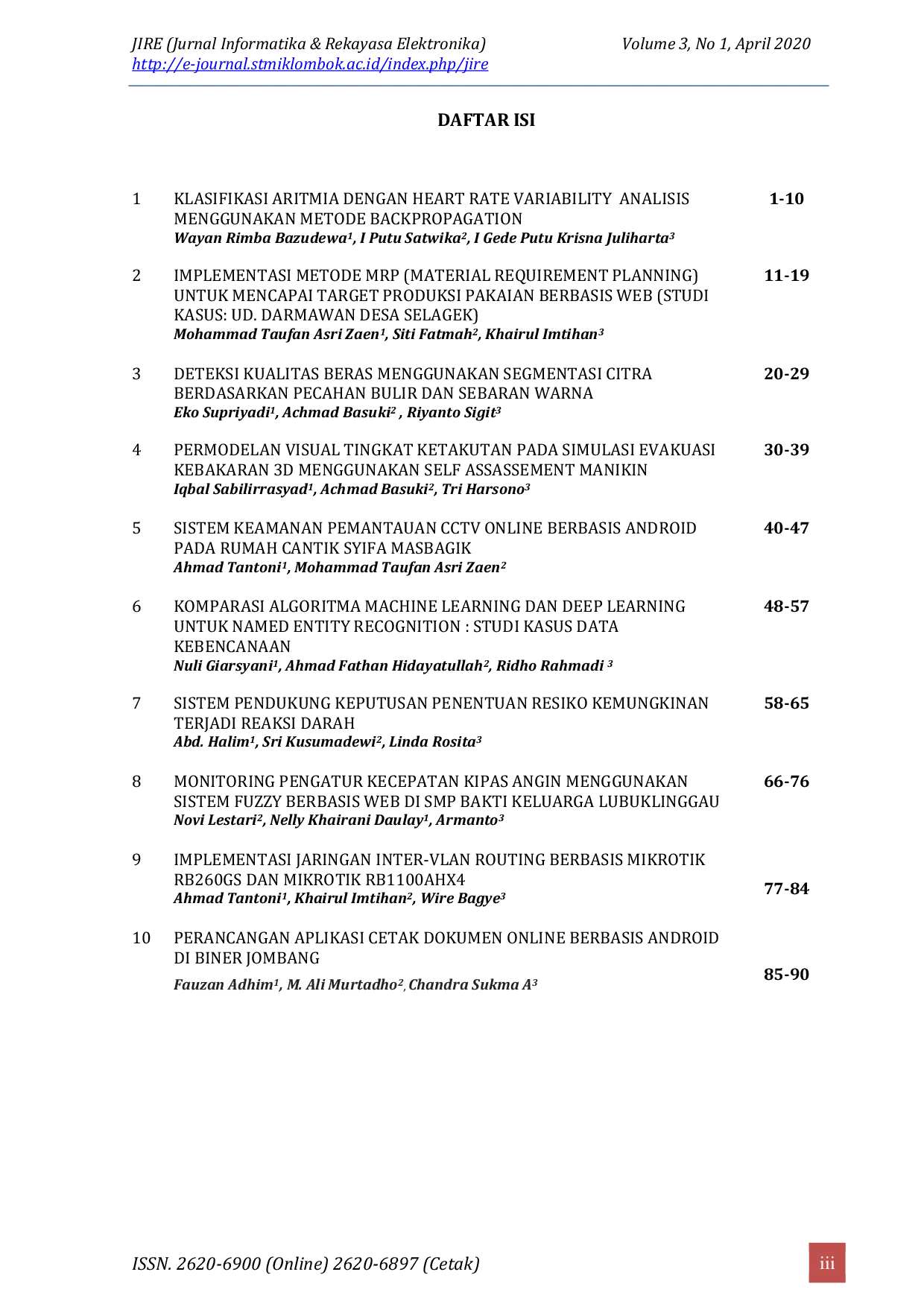 JURIS Komparasi Algoritma Machine Learning dan Deep Learning untuk Named Entity Recognition Studi Kasus Data Kebencanaan