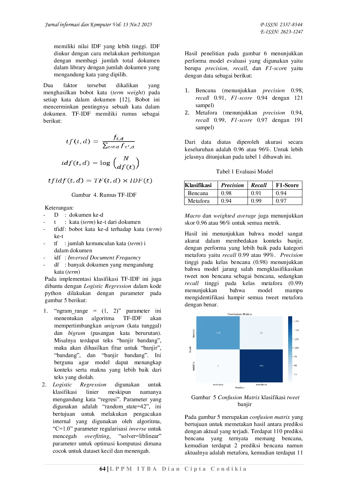 JURIS Deteksi Banjir Berbasis LLM Large Language Models Menggunakan Data Twitter X Via Chatbot WhatsApp