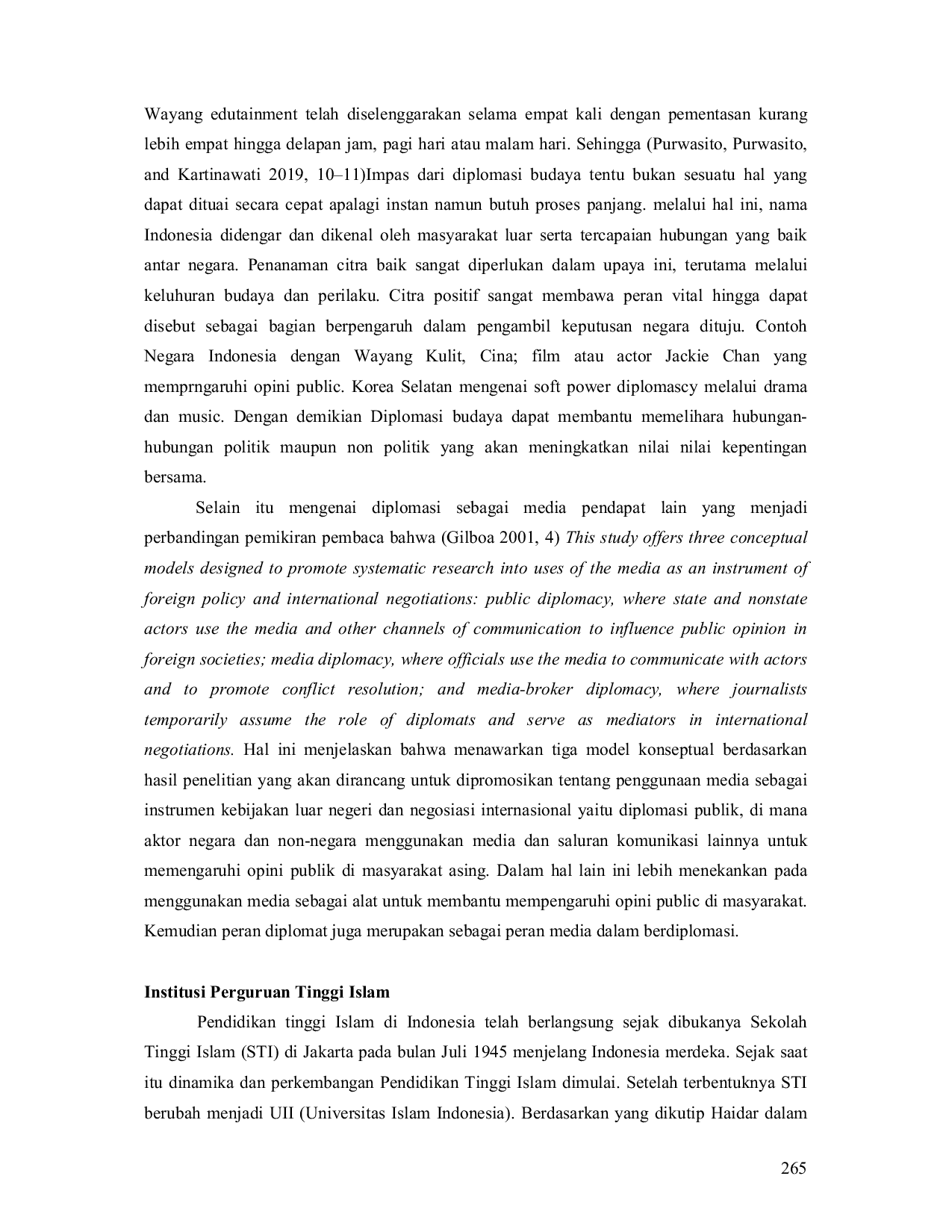 JURIS Institusi Pendidikan Islam Sebagai Media Diplomasi Antar Bangsa