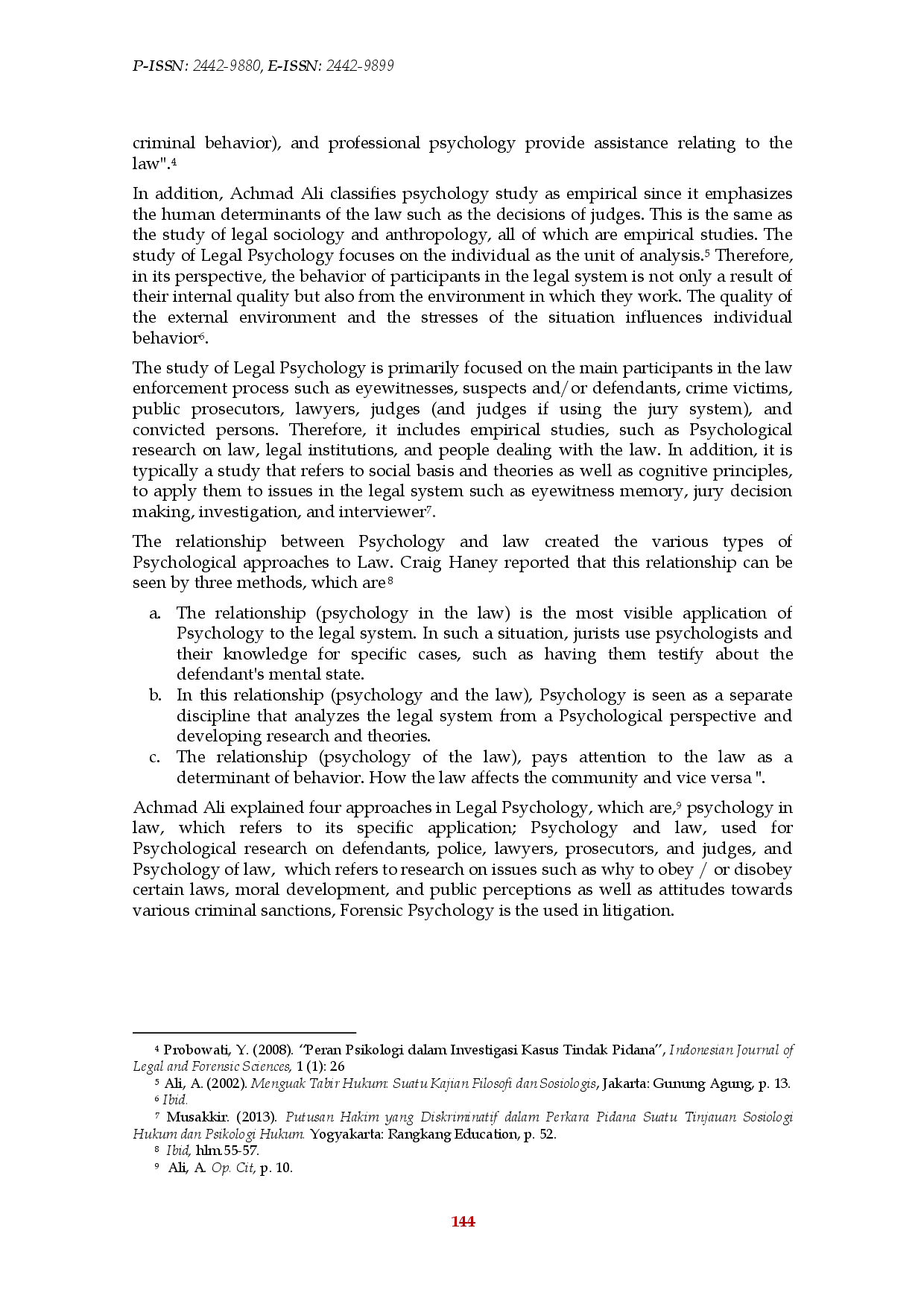 juris Children s Recidivist who Conducted Criminal Act Legal Psychology Perspective