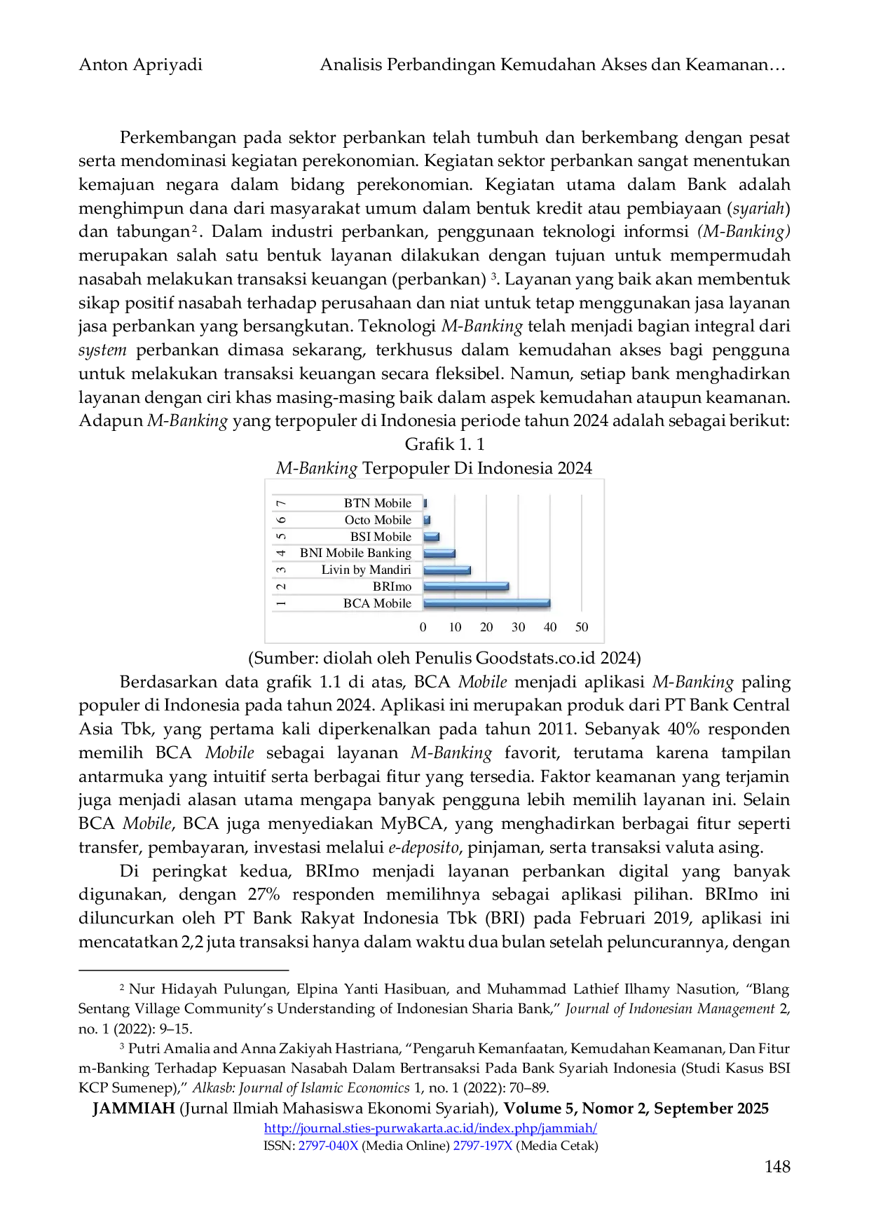 JURIS Analisis Perbandingan Kemudahan Akses dan Keamanan Layanan M Banking Bank Konvensional dan Bank Syariah