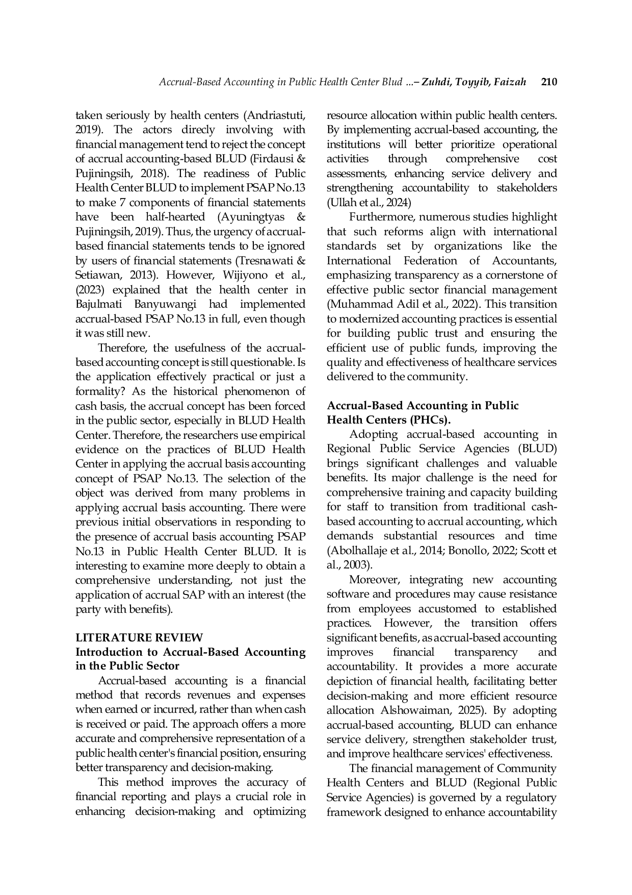 JURIS Akrual Based Accounting in Public Health Center BLUD Enhancing Financial Transparency and Accountability