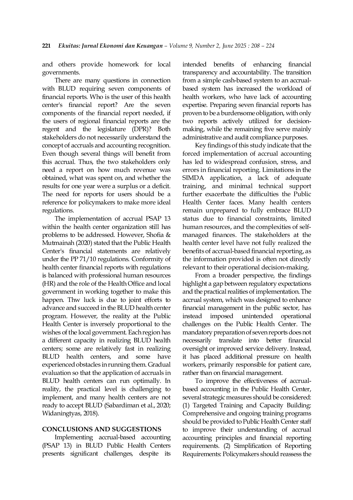 JURIS Akrual Based Accounting in Public Health Center BLUD Enhancing Financial Transparency and Accountability