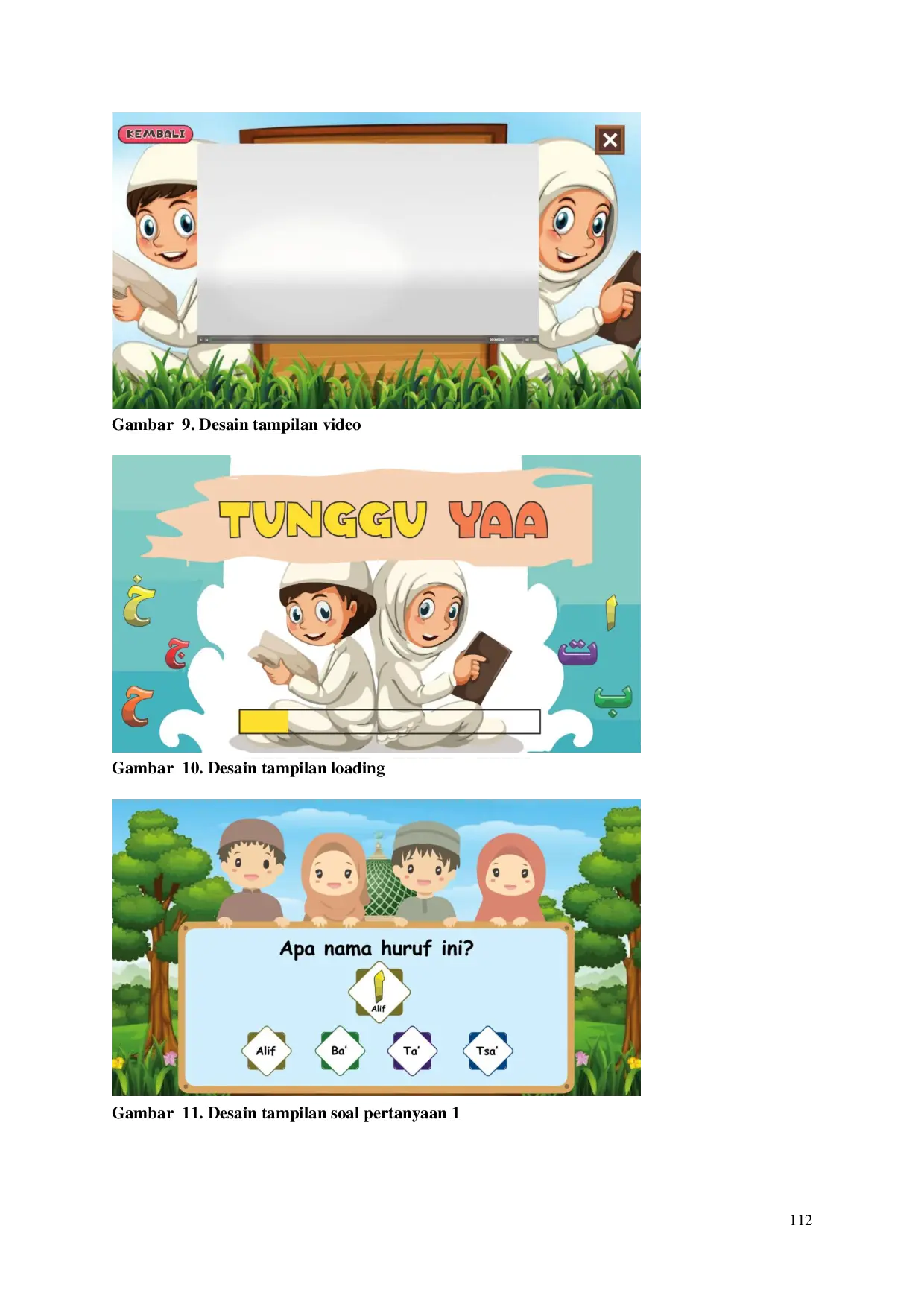 JURIS Perancangan Media Interaktif Sebagai Media Pengenalan Huruf Hijaiyah untuk Anak TK di Jakarta