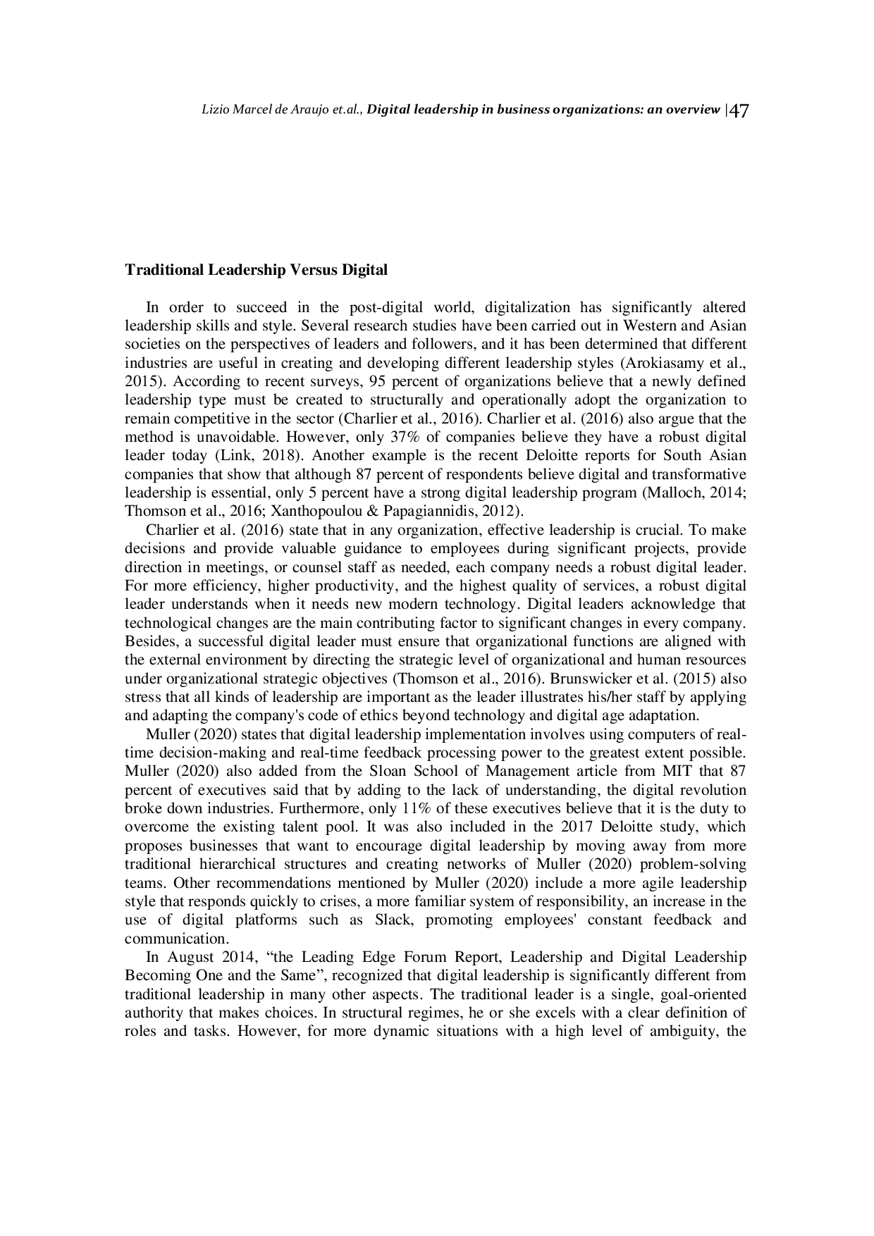 JURIS Digital leadership in business organizations