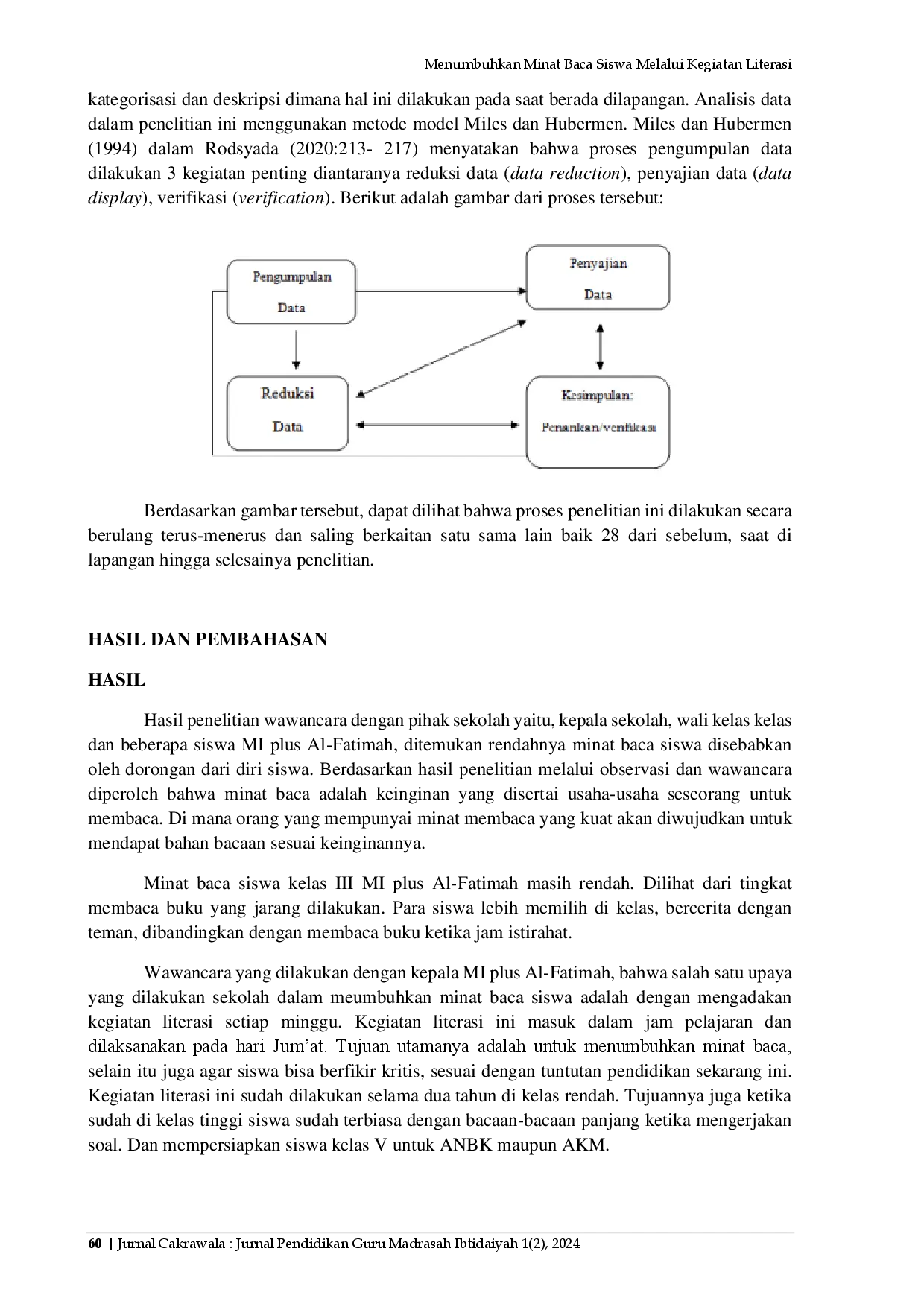 juris Menumbuhkan Minat Baca Siswa Melalui Kegiatan Literasi