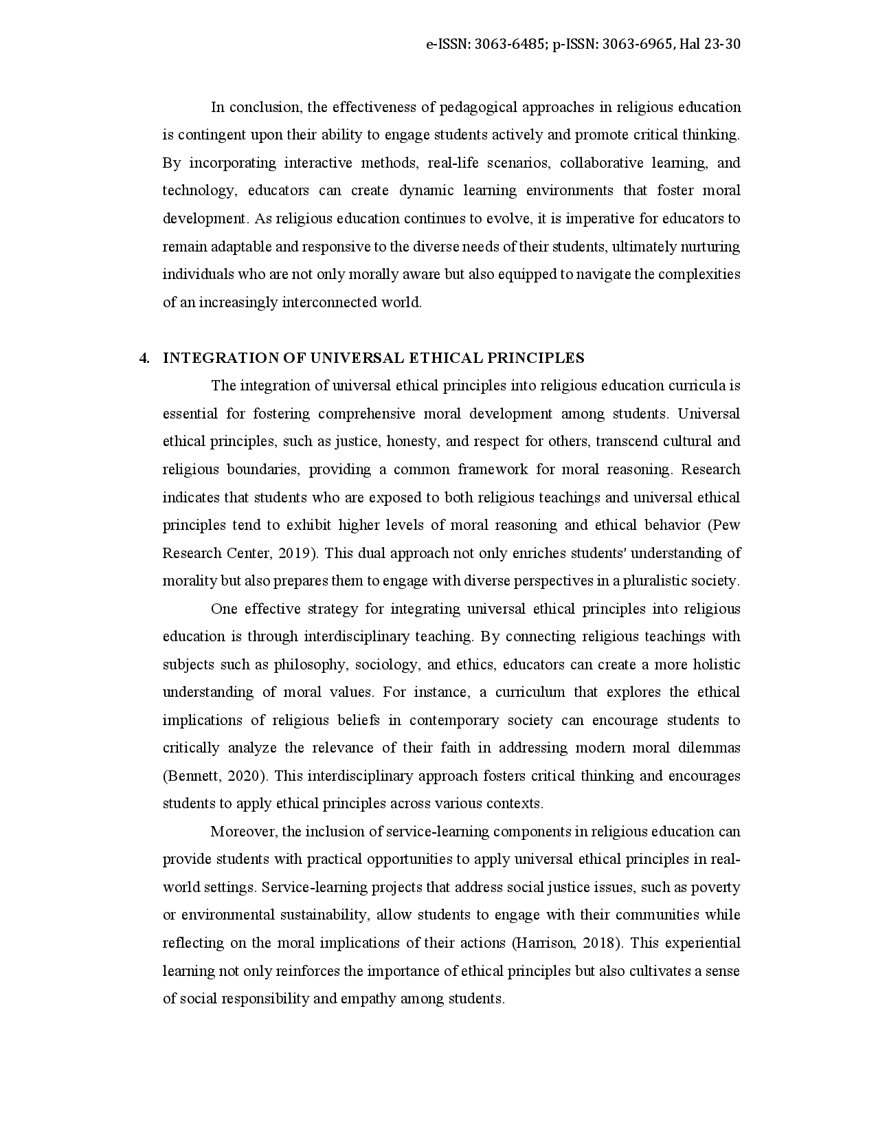 juris Moral Development in Religious Education Insights from Comparative Studies