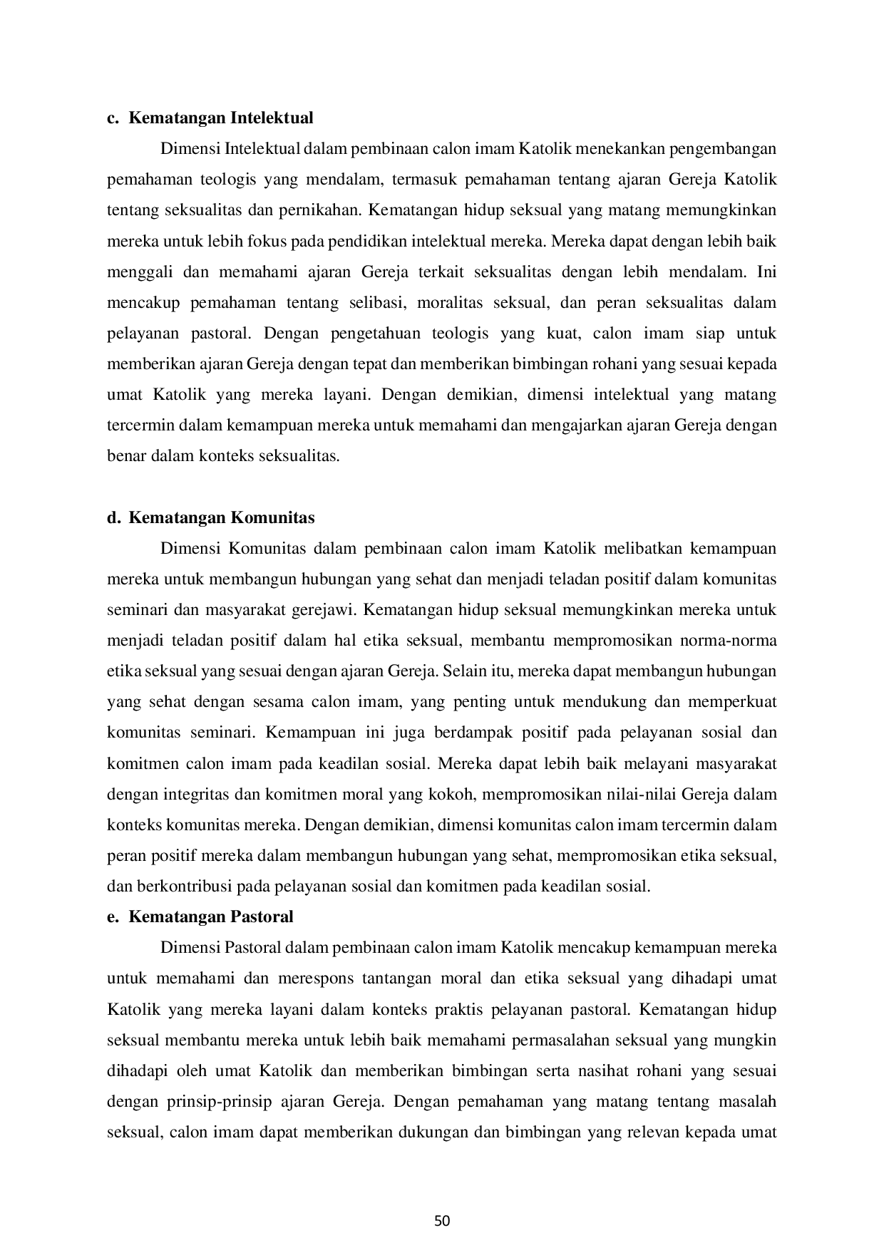 JURIS Perjuangan Seksual Calon Imam Katolik di Seminari Tinggi Studi Fenomenologis Seksualitas Generasi Z