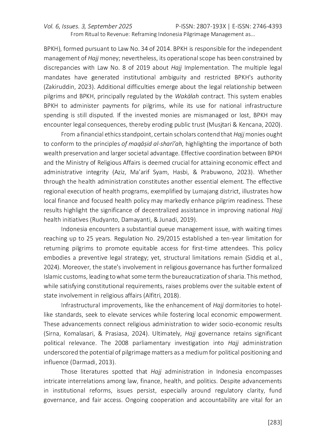 JURIS From Ritual to Revenue