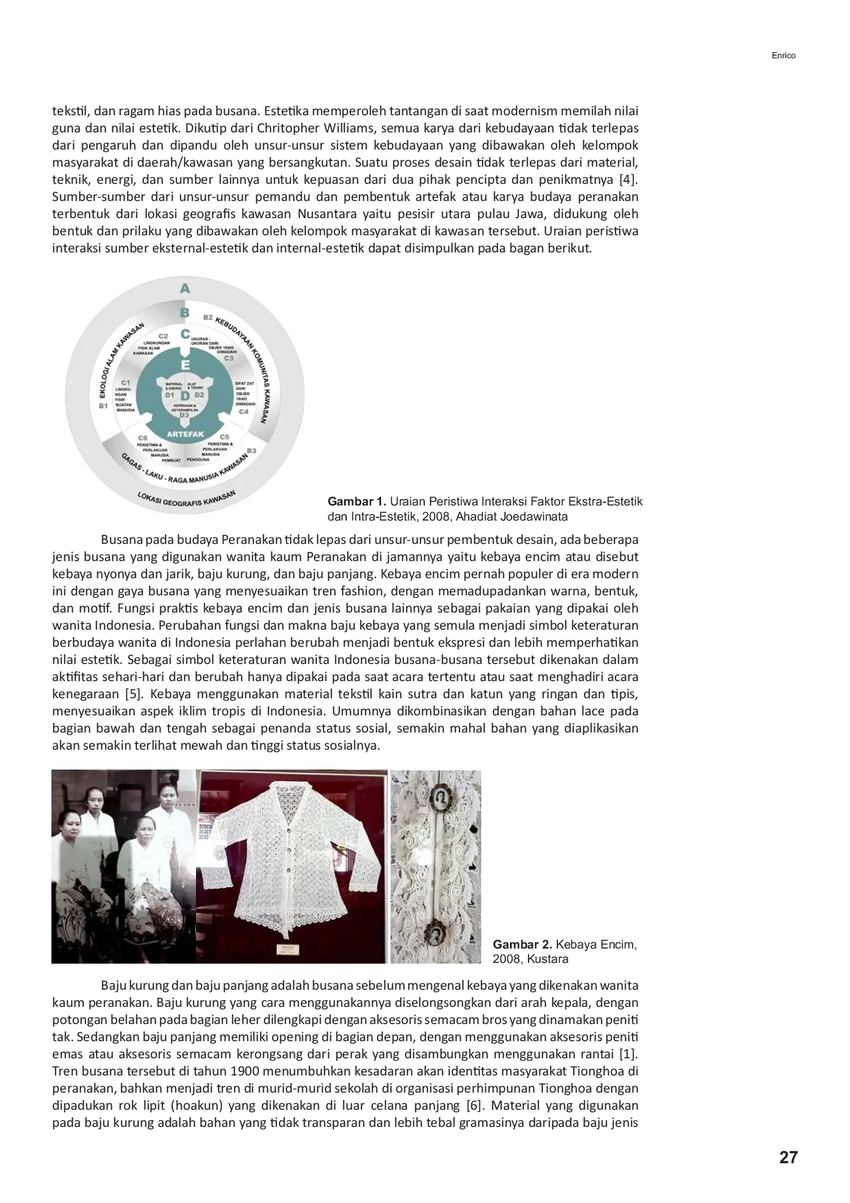 JURIS Perancangan Produk Fashion Kontemporer Berdasarkan Budaya Peranakan Dengan Menerapkan Motif Batik Pesisir