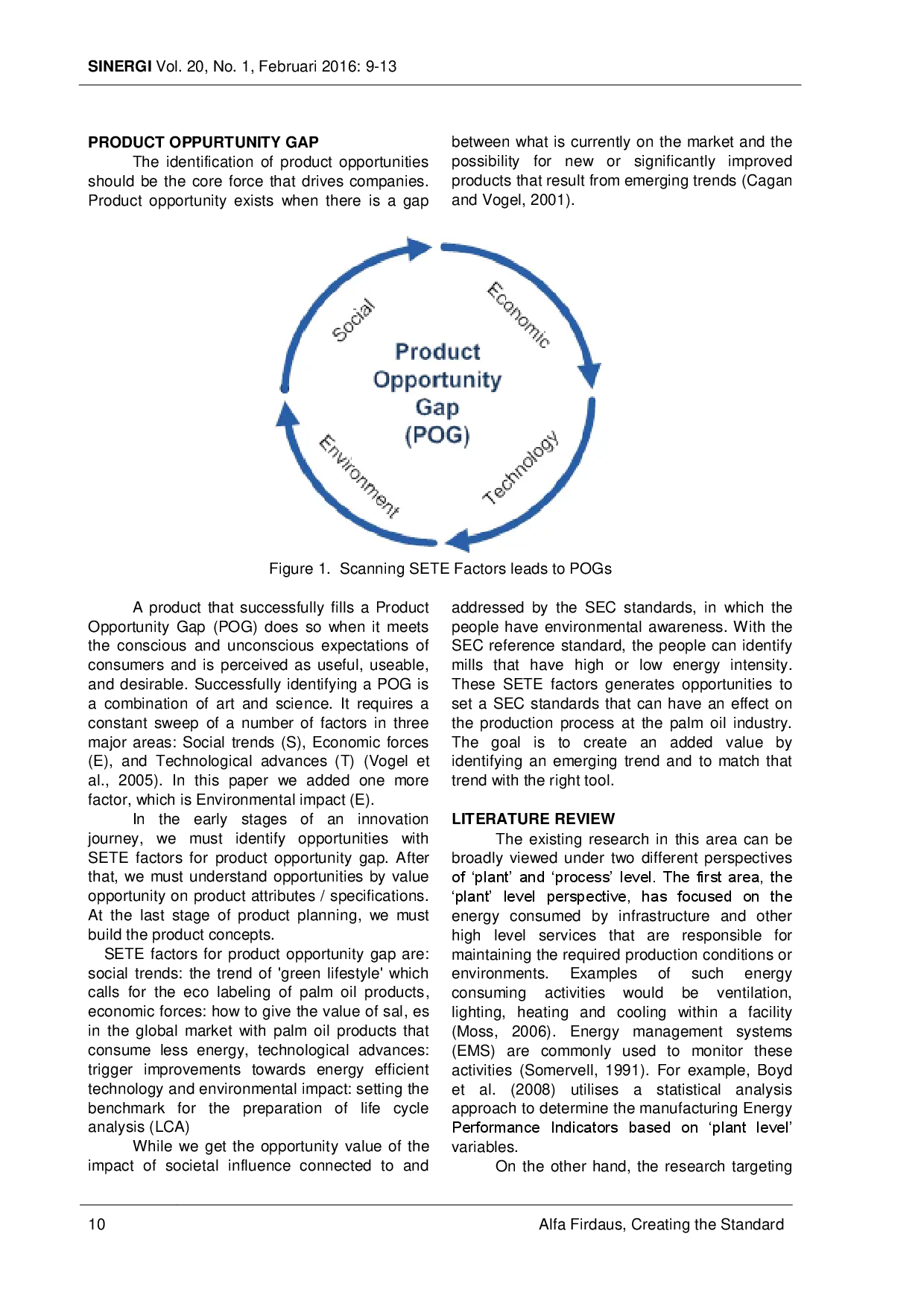 juris Creating The Standard For Specific Energy Consumption At Palm Oil Industry