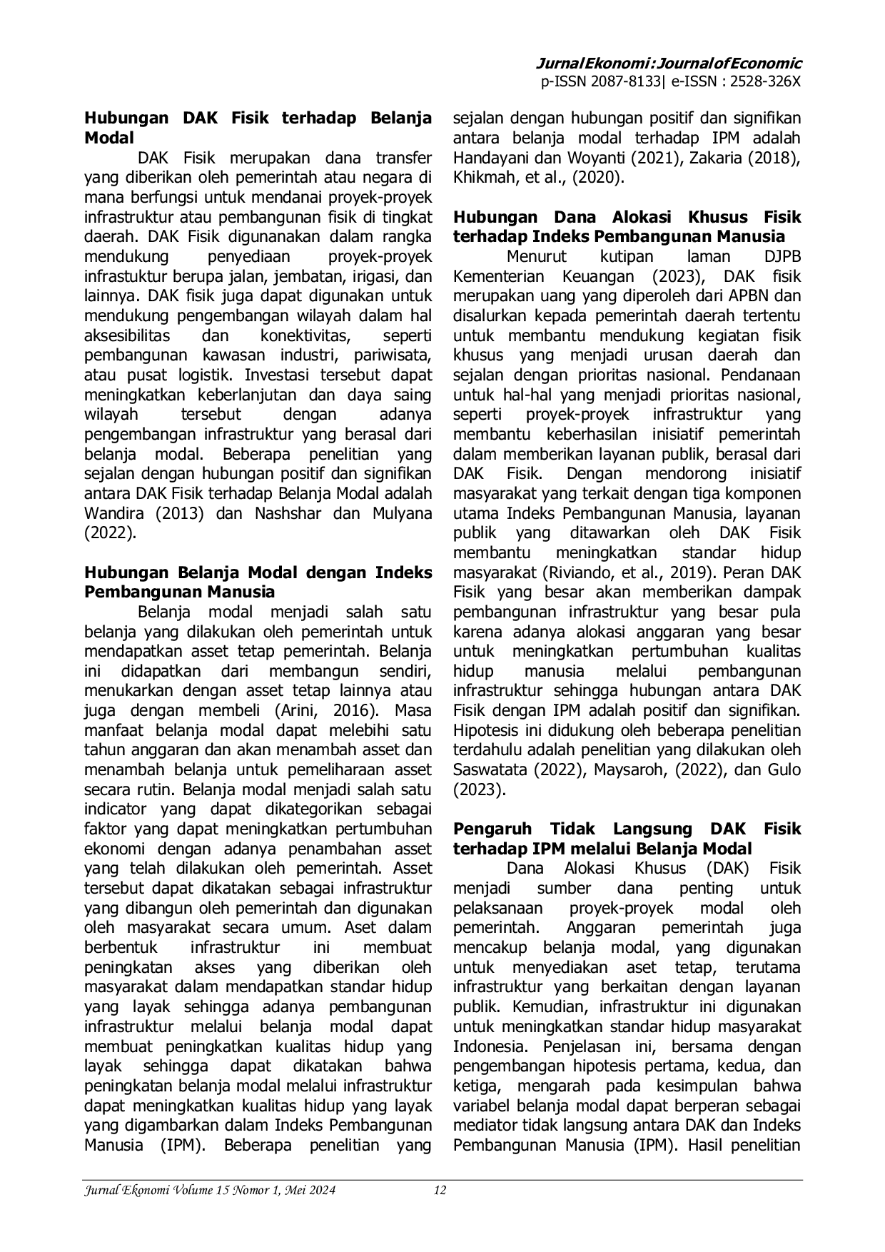 JURIS Peranan Pembangunan Infrastruktur dalam Meningkatkan Kualitas Hidup Masyarakat