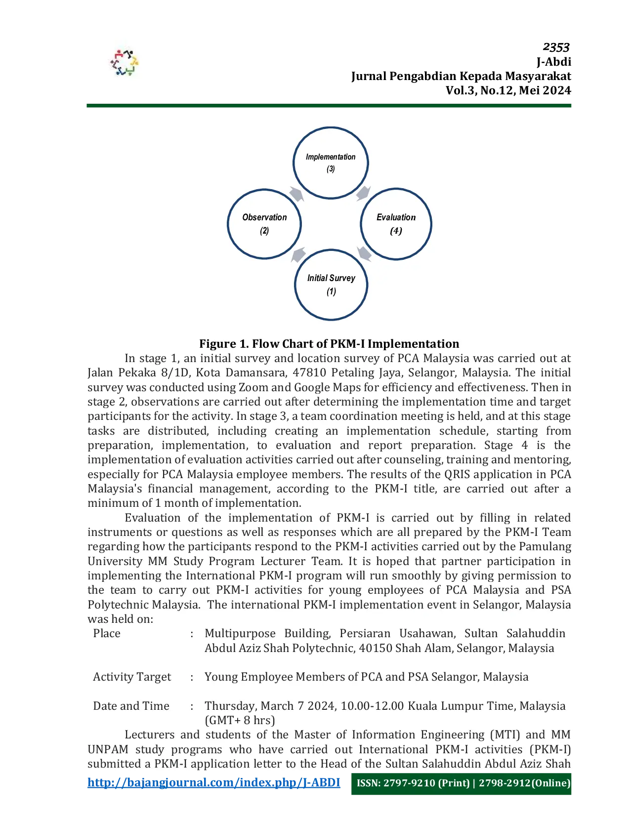 JURIS The Utilization of QRIS Code for Financial Management of the Autism Caf Malaysia