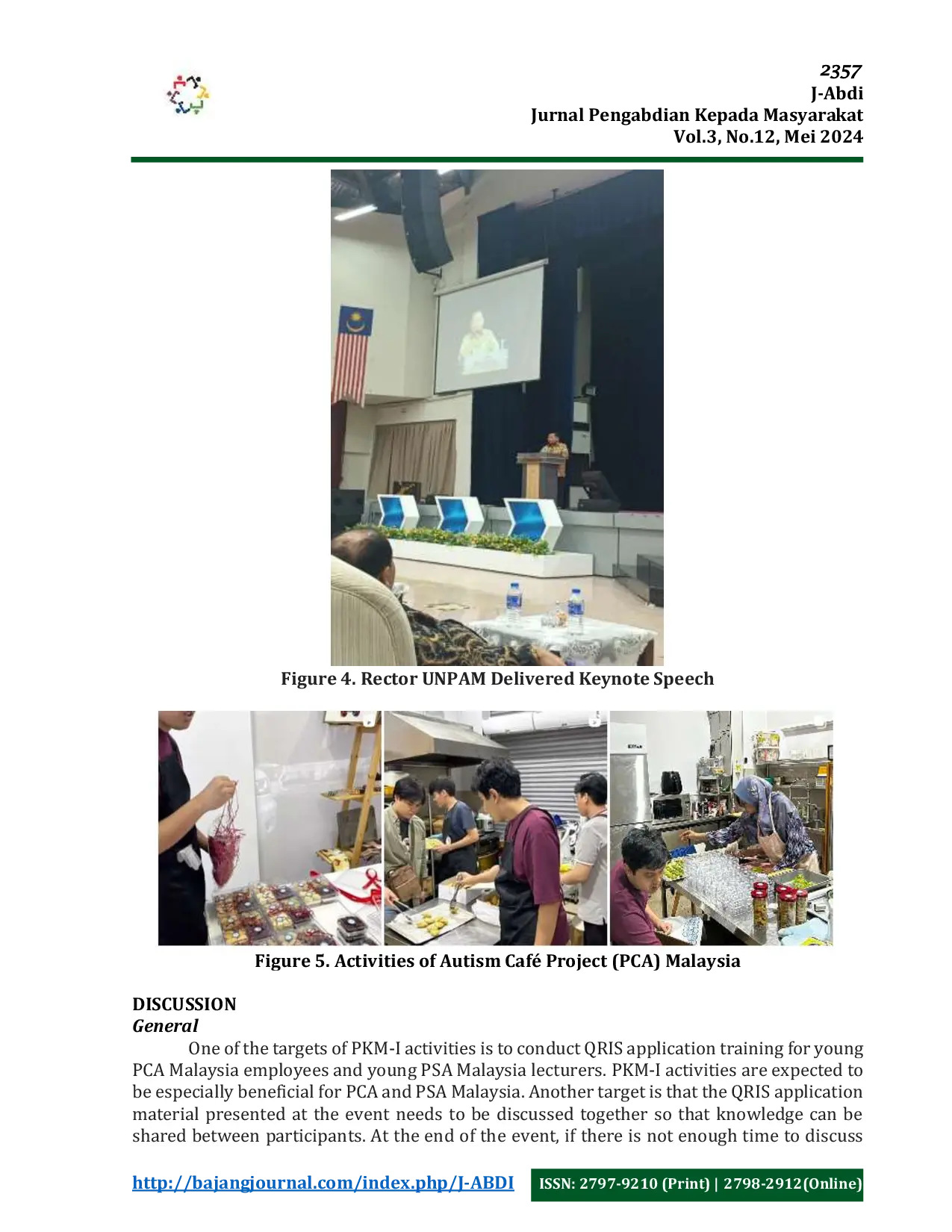 JURIS The Utilization of QRIS Code for Financial Management of the Autism Caf Malaysia