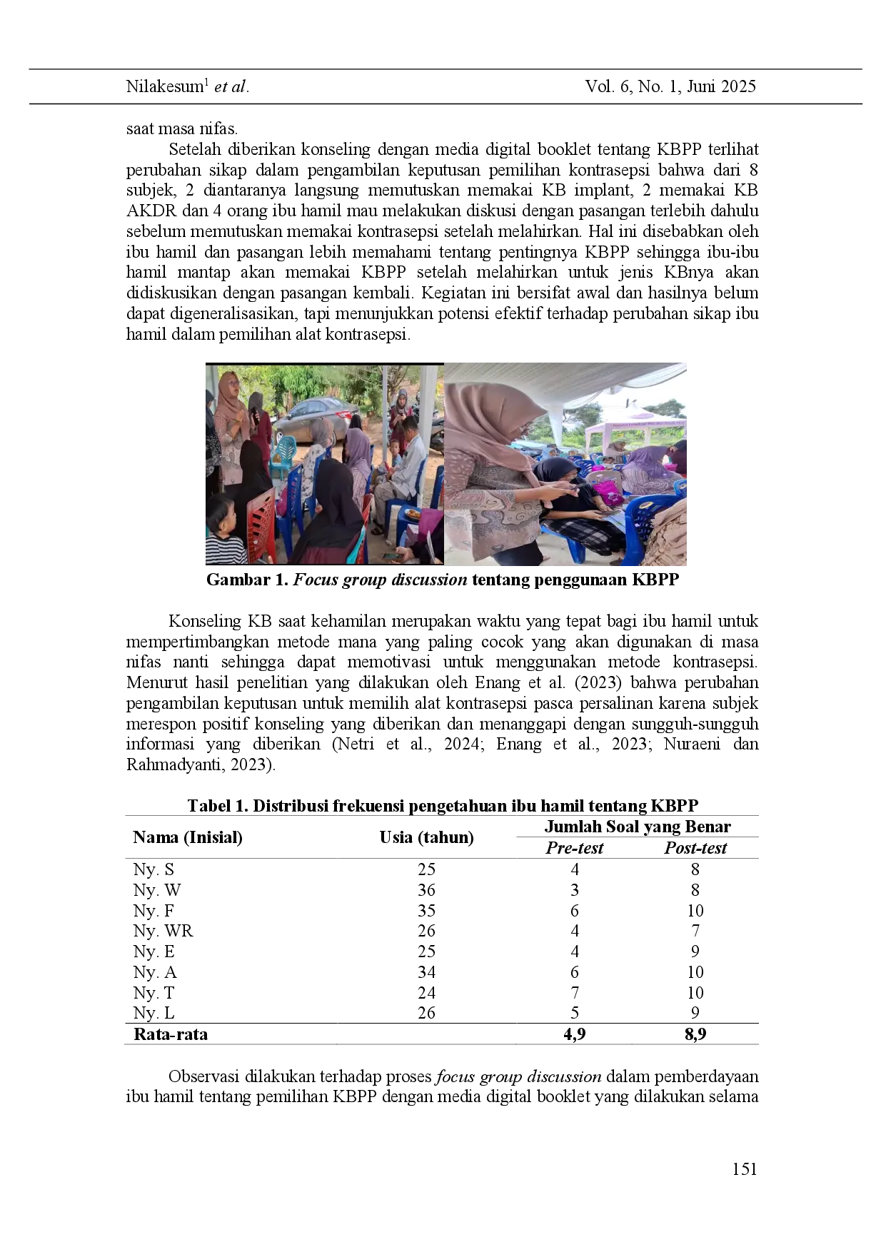 juris Empowering Pregnant Women in Choosing Postpartum Contraception Using Digital Booklet