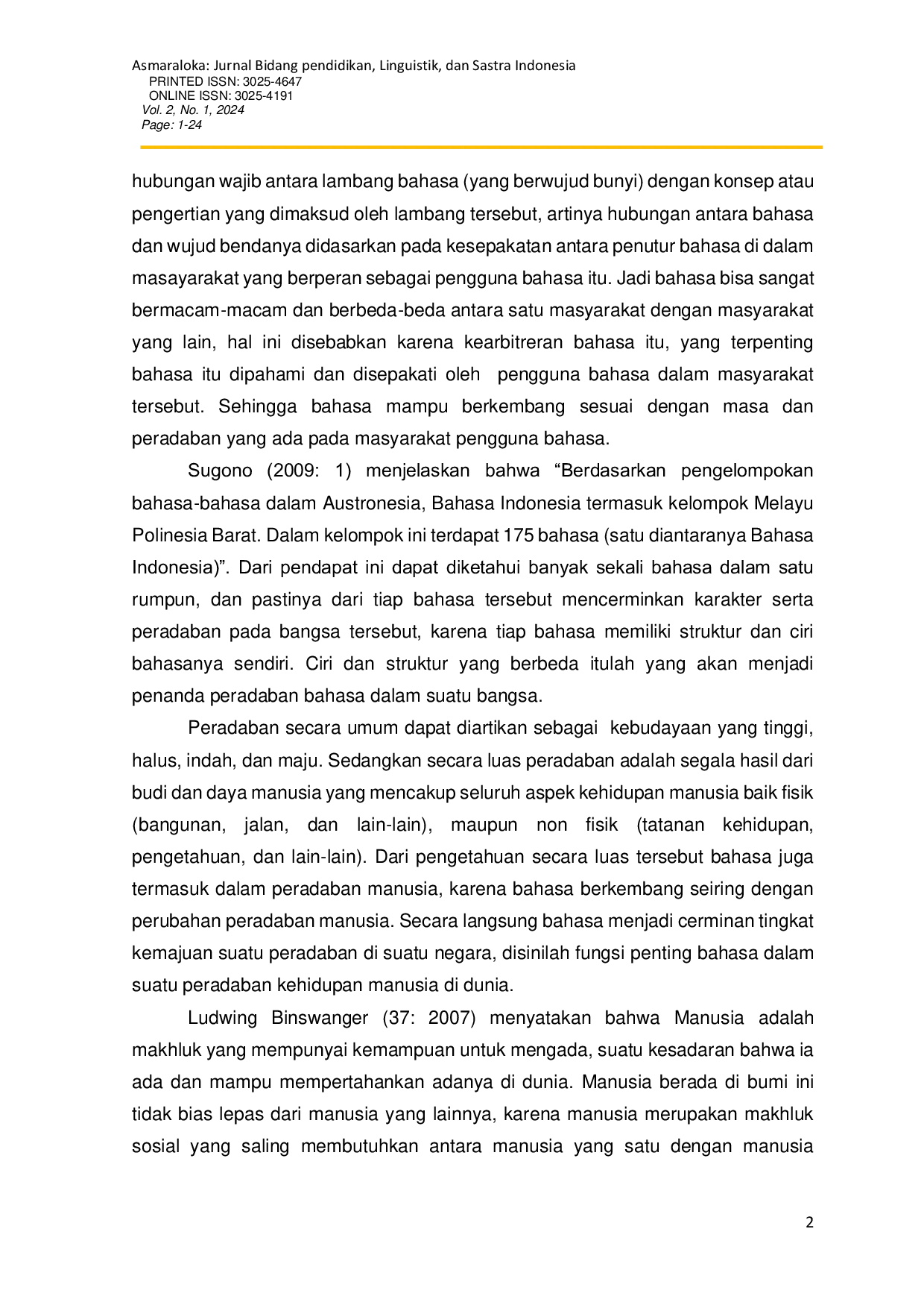 JURIS Bahasa Sebagai Simbol Peradaban Kehidupan Manusia Dalam Berkomunikasi Dan Bersosialisasi