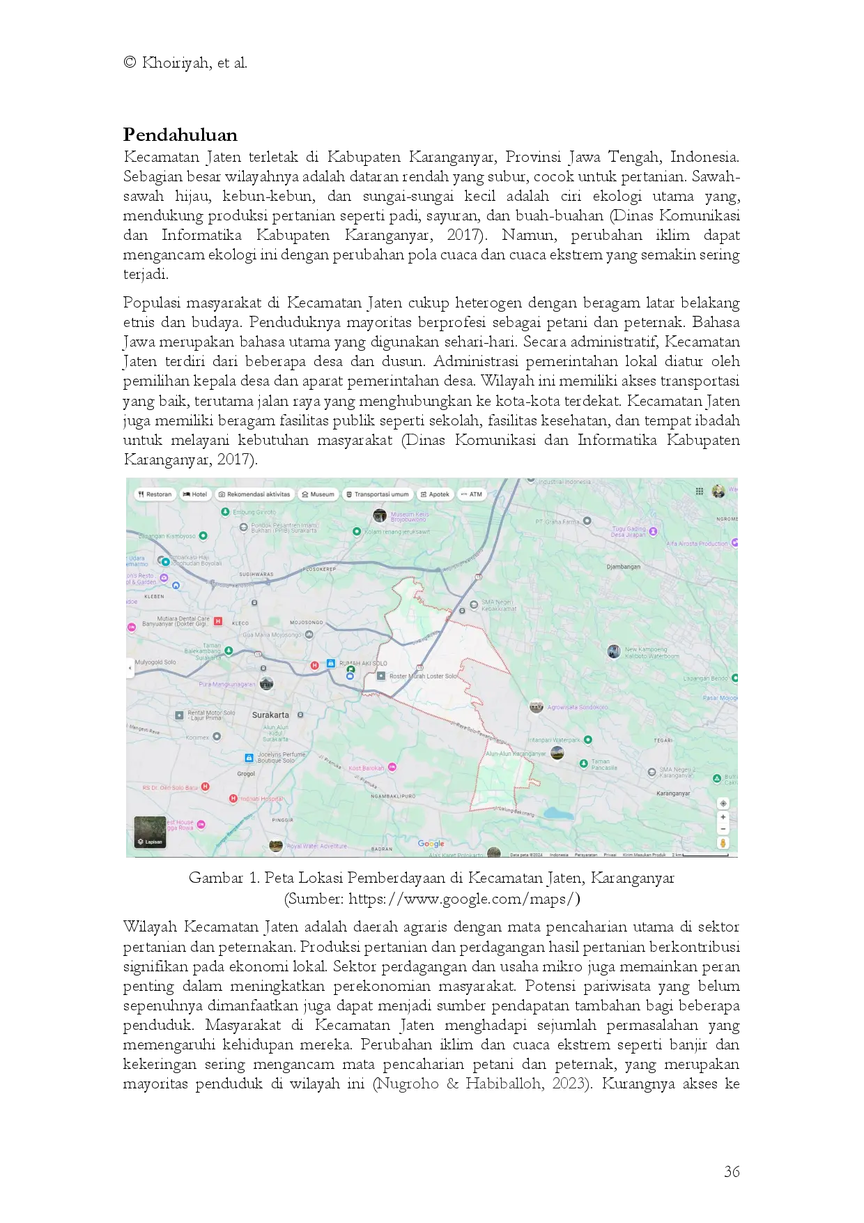 juris Empowerment of the Aisyiyah Women s Community in Jaten District for Achieving Family Resilience and Addressing Climate Change