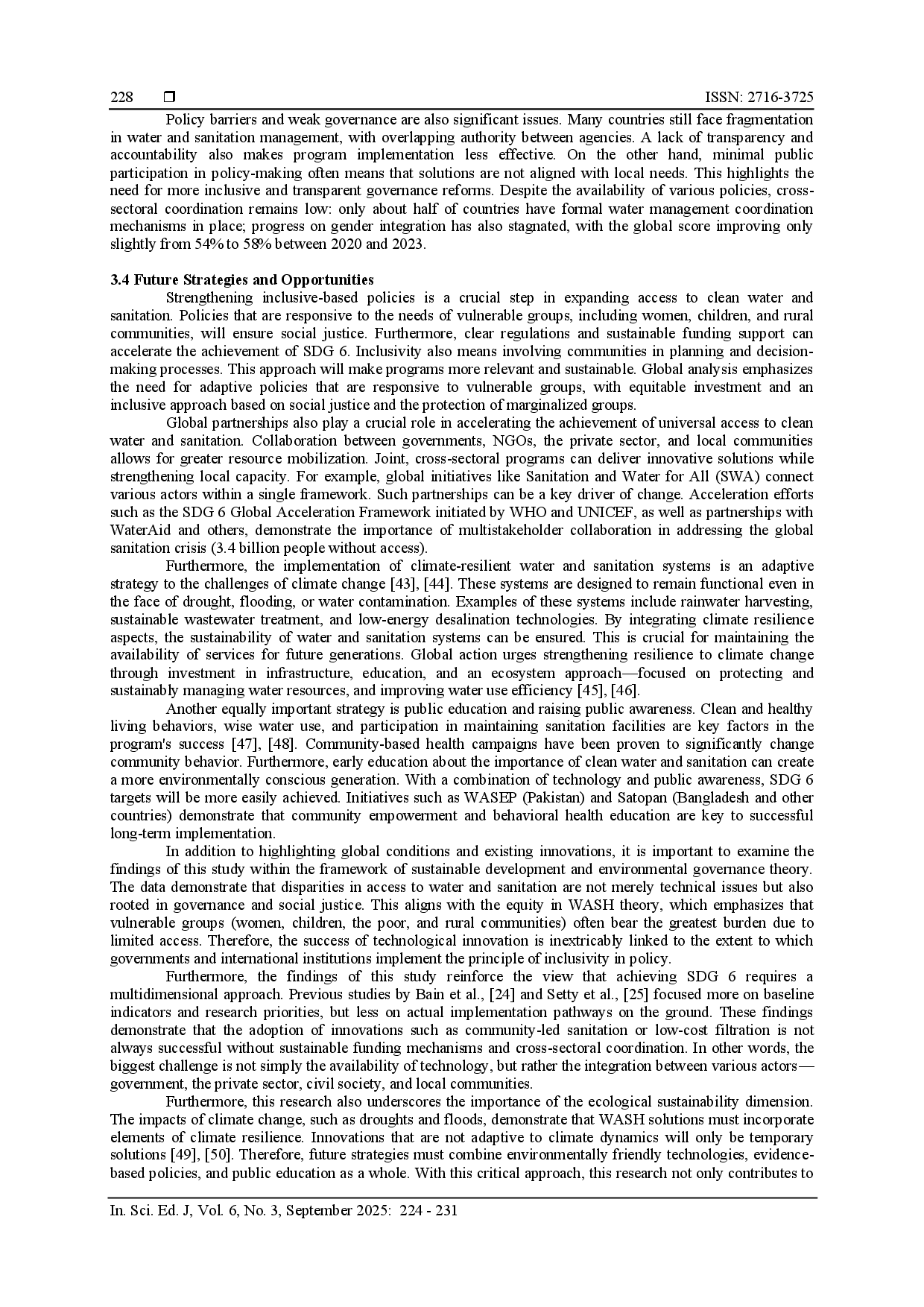 juris Peningkatan Tujuan Pembangunan Berkelanjutan 6 Inovasi Tantangan dan Jalur untuk Air Bersih dan Sanitasi