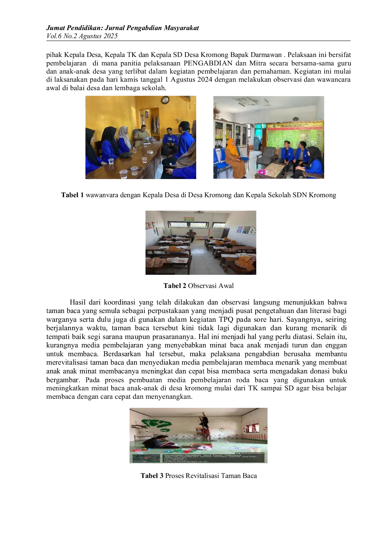 JURIS Membangun Literasi Membaca untuk Anak Usia Dini