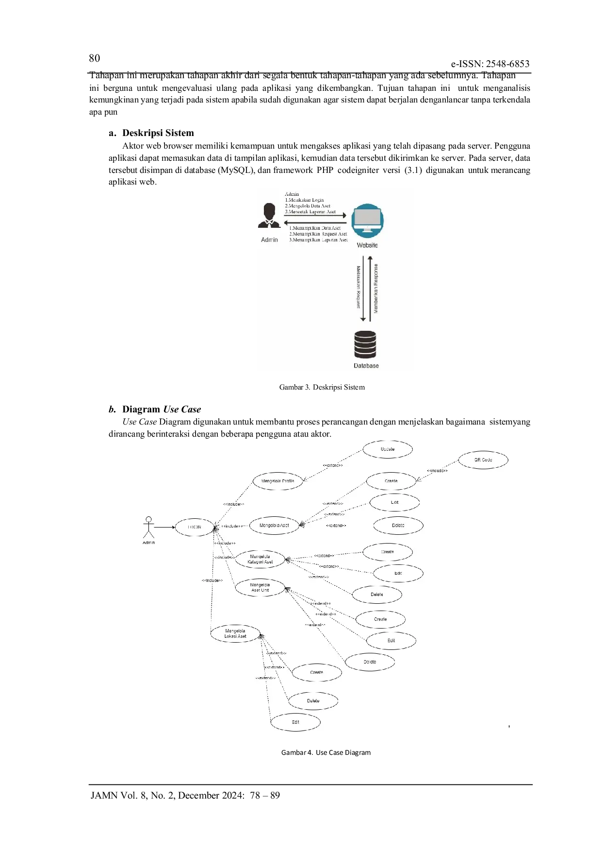 JURIS Design of a Web based Asset Management Information System at PT Feen Marine