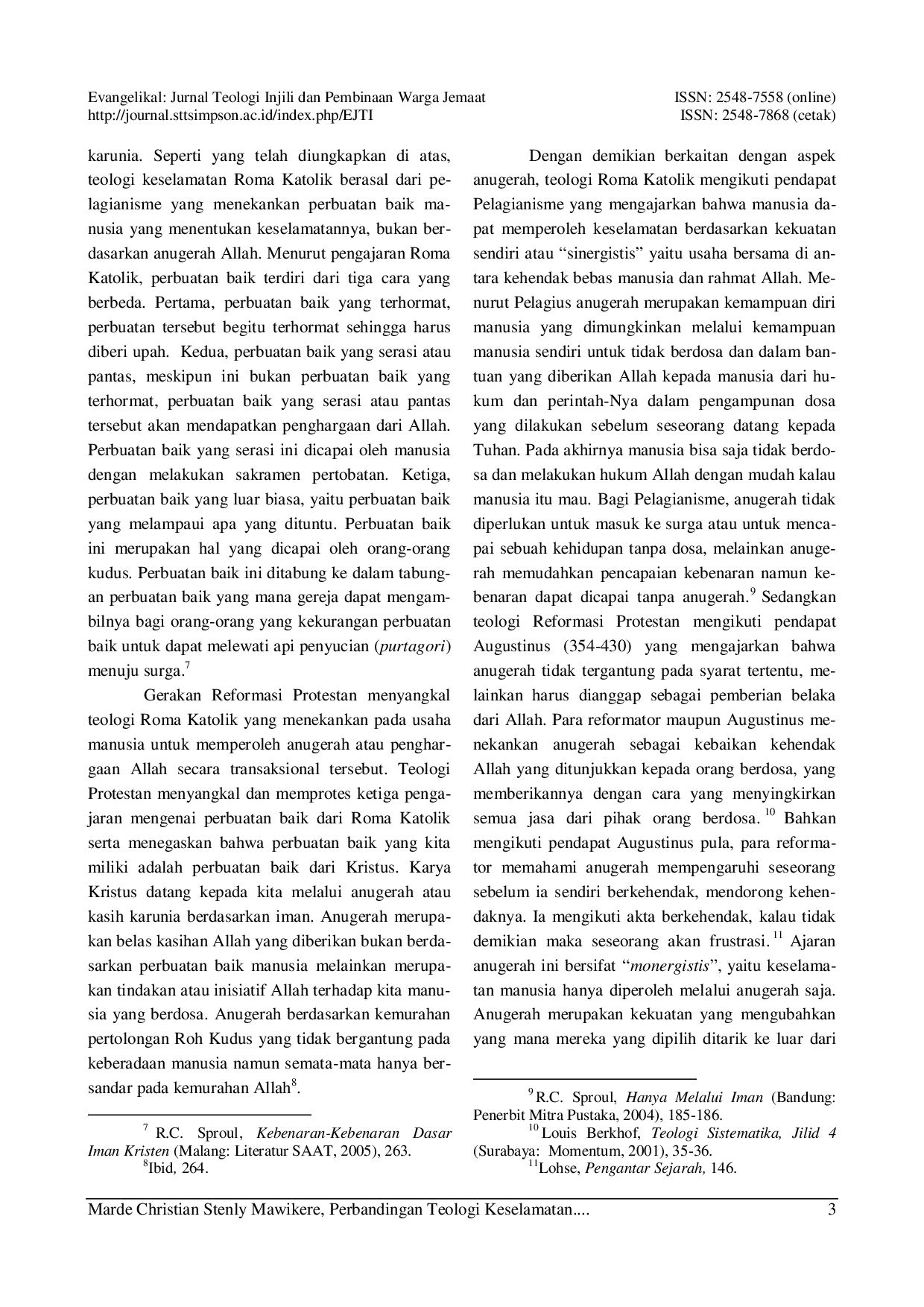 juris Perbandingan Teologi Keselamatan Antara Katolik Dan Protestan Sebelum Dan Sesudah Gerakan Reformasi