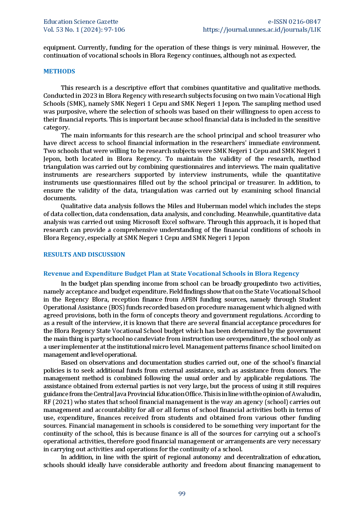 juris Educational Financing Management in State Vocational Schools