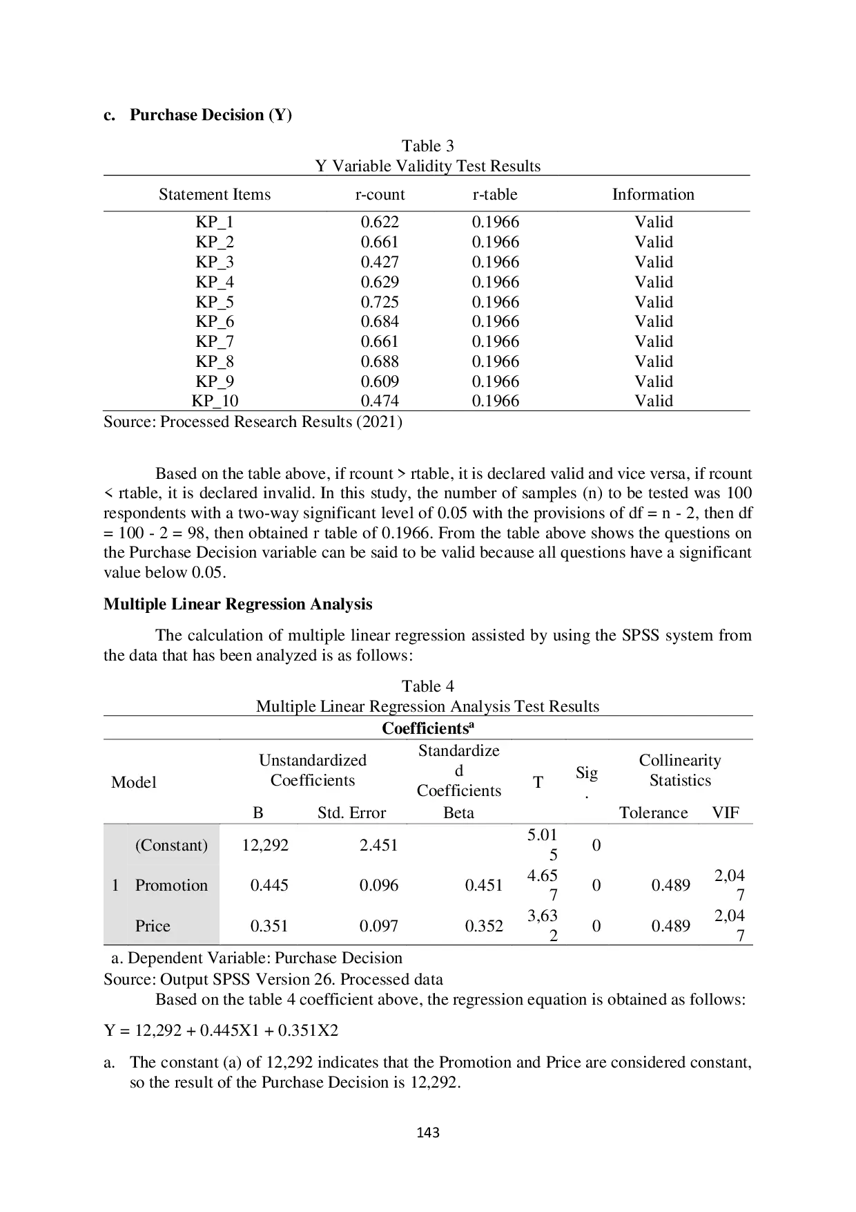 JURIS Effects Of Promotion And Price On The Purchasing Decisions Of Herbs Product