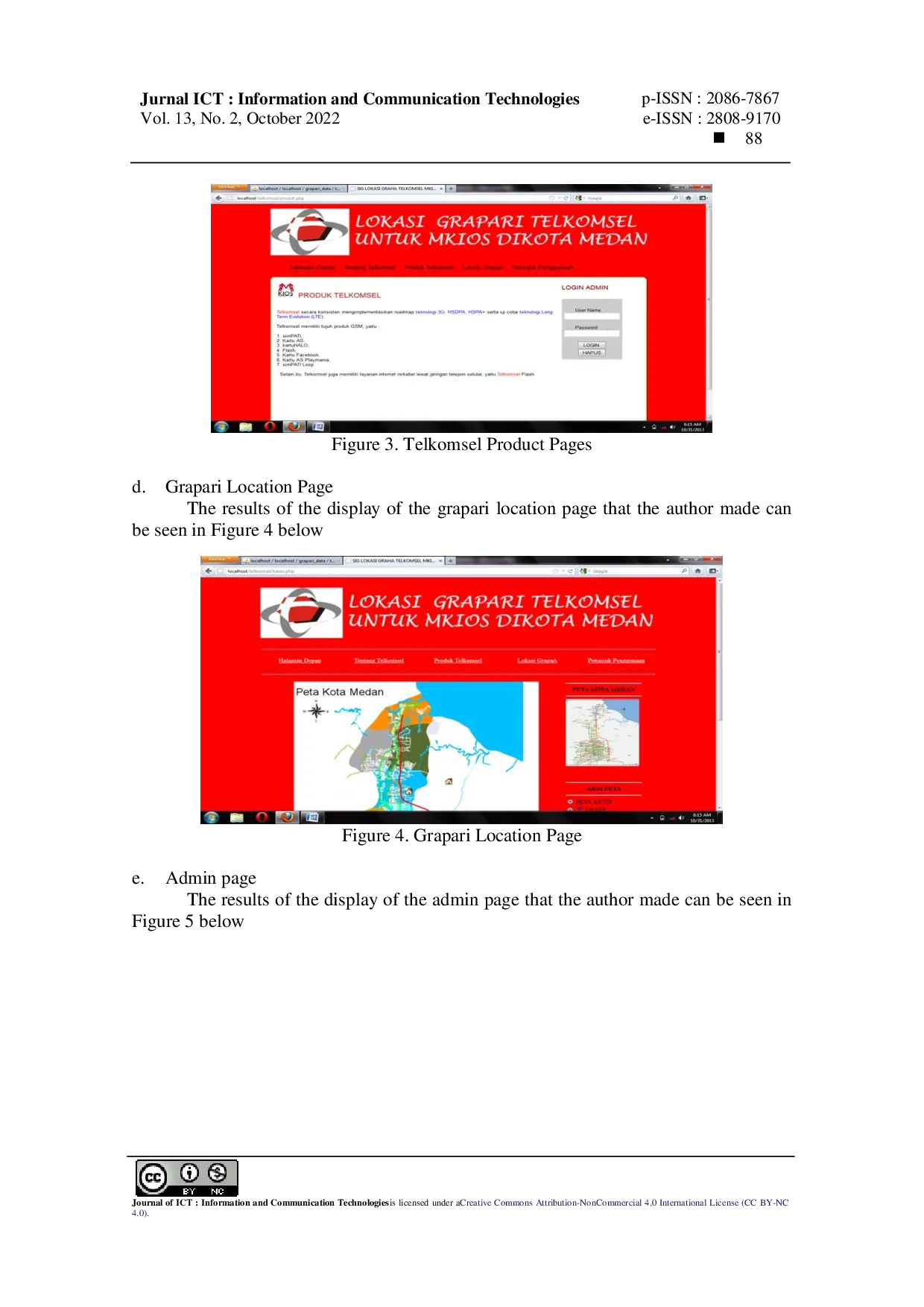 juris Geographical Information System for Telkomsel Grapari Locations for Mkios in Medan City