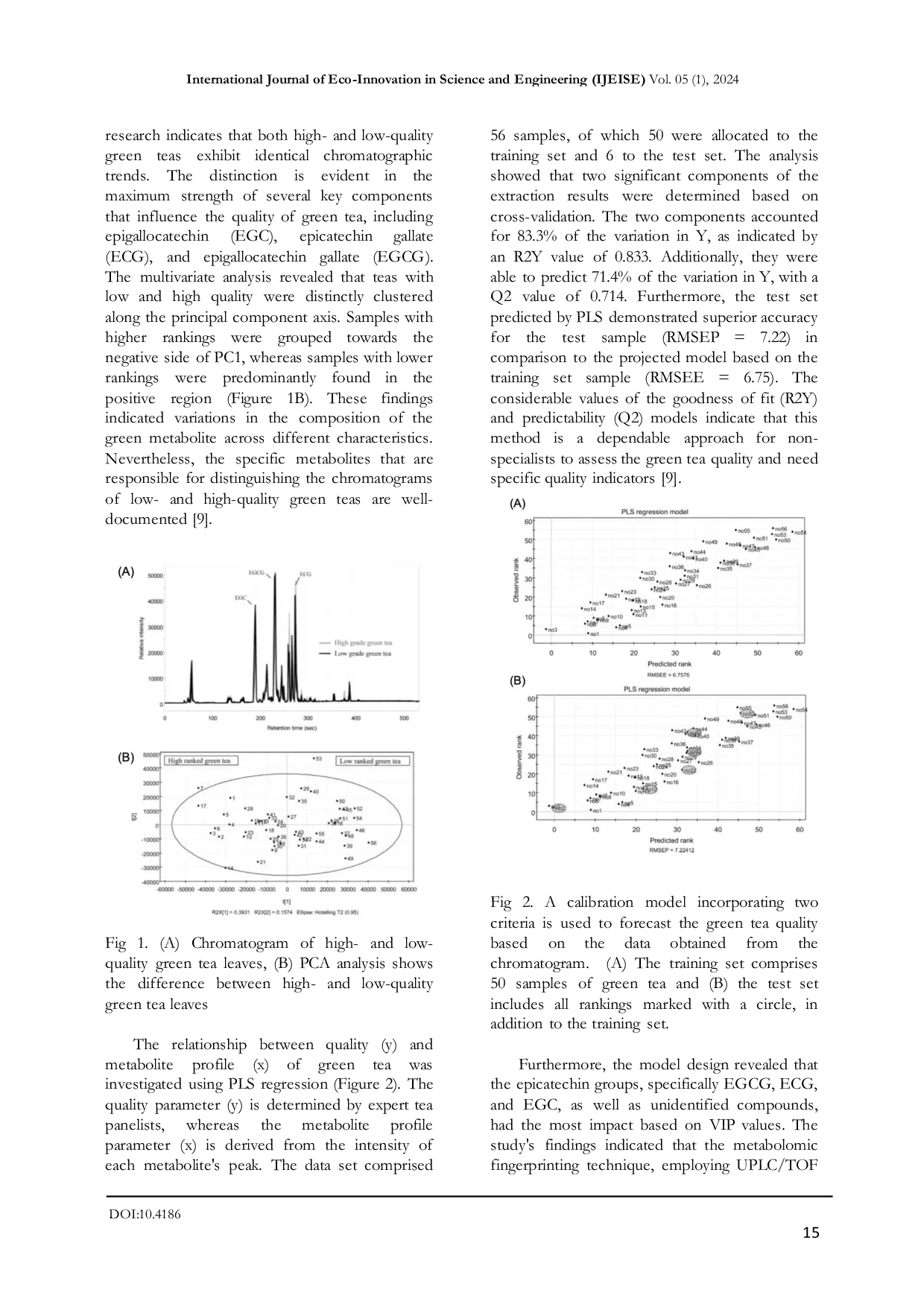 JURIS Metabolomic Technique in Green Tea Research A Review