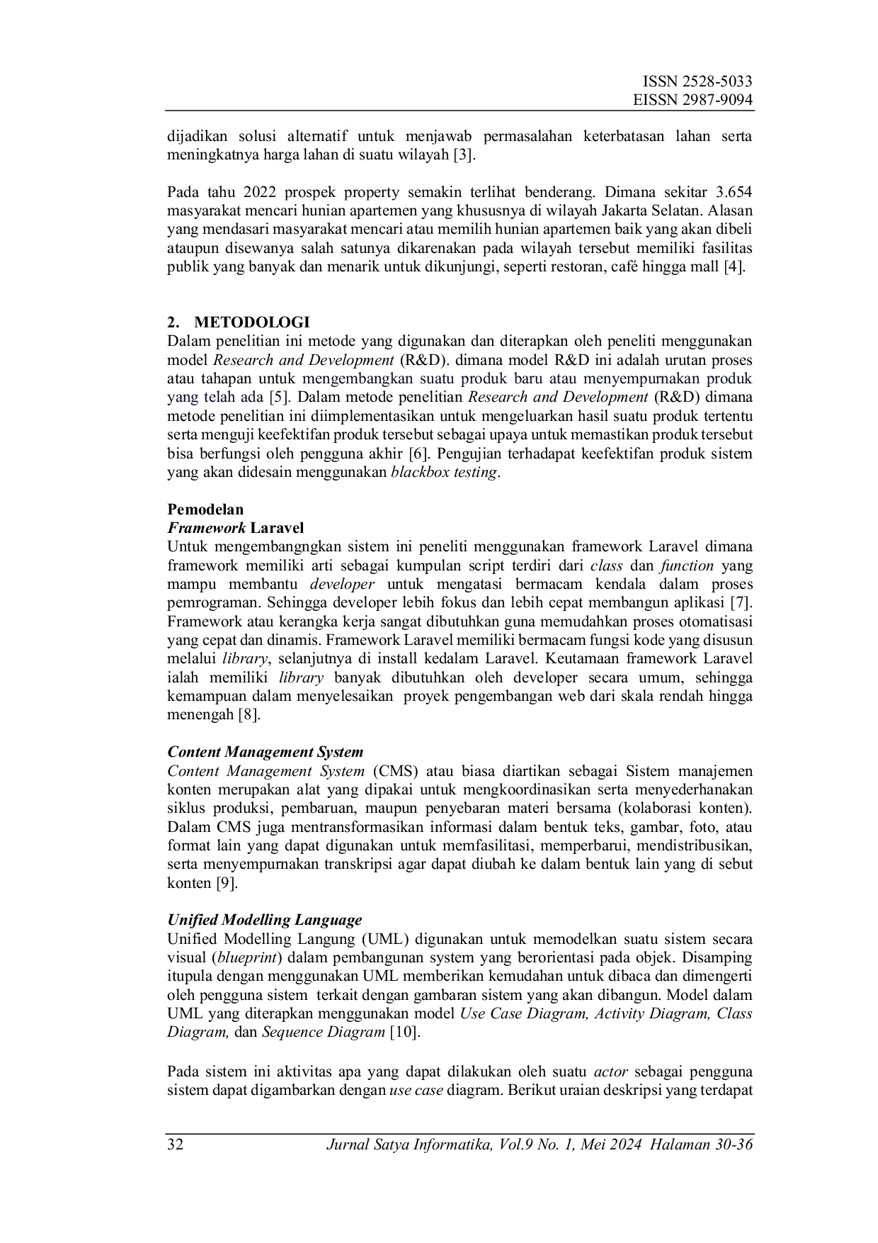 JURIS Sistem Pengelolaan Sewa Apartemen Kalibata City Sain Property