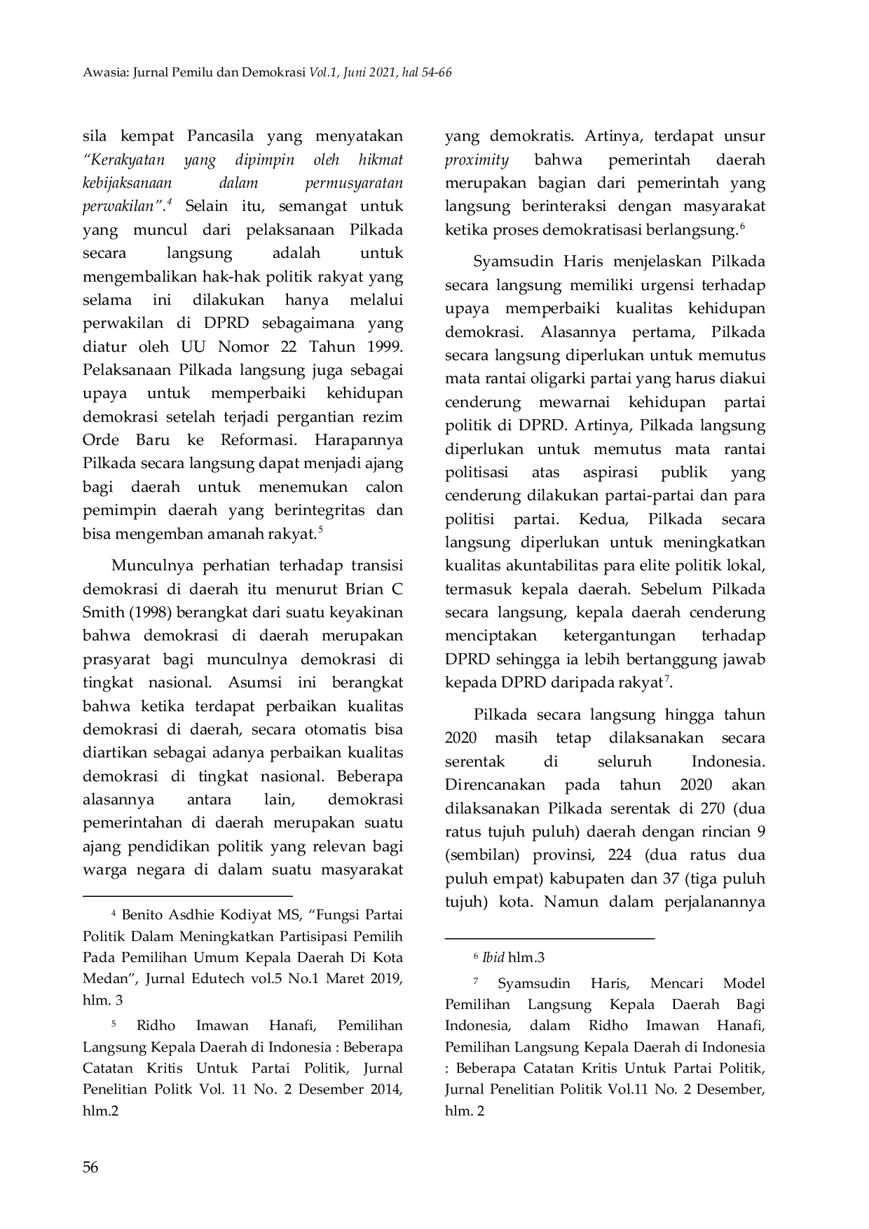 JURIS Dinamika Pengaturan Kampanye pada Pemilihan Kepala Daerah Tahun 2020 di Masa Pandemi COVID 19