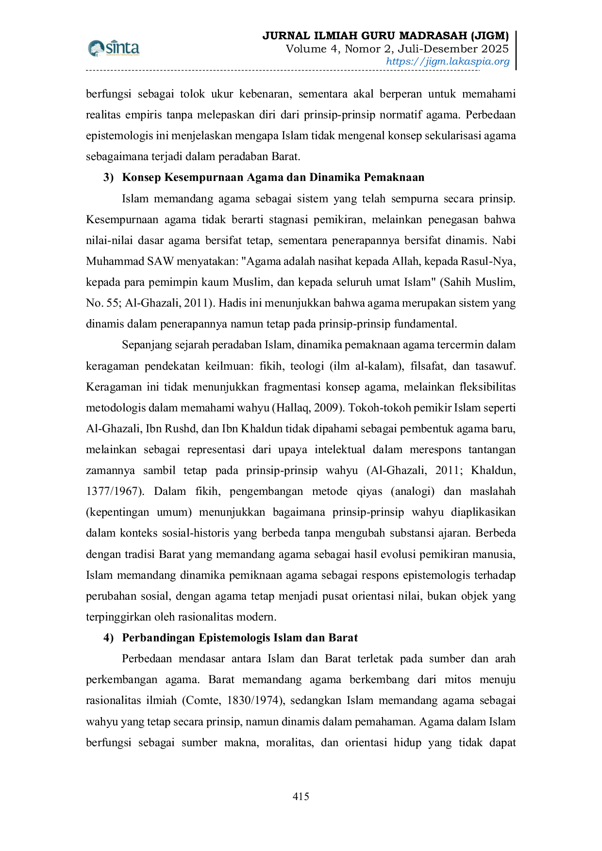 JURIS Agama Sebagai Konstruksi Sosial dan Wahyu Ilahi Analisis Komparatif Perspektif Barat dan Islam