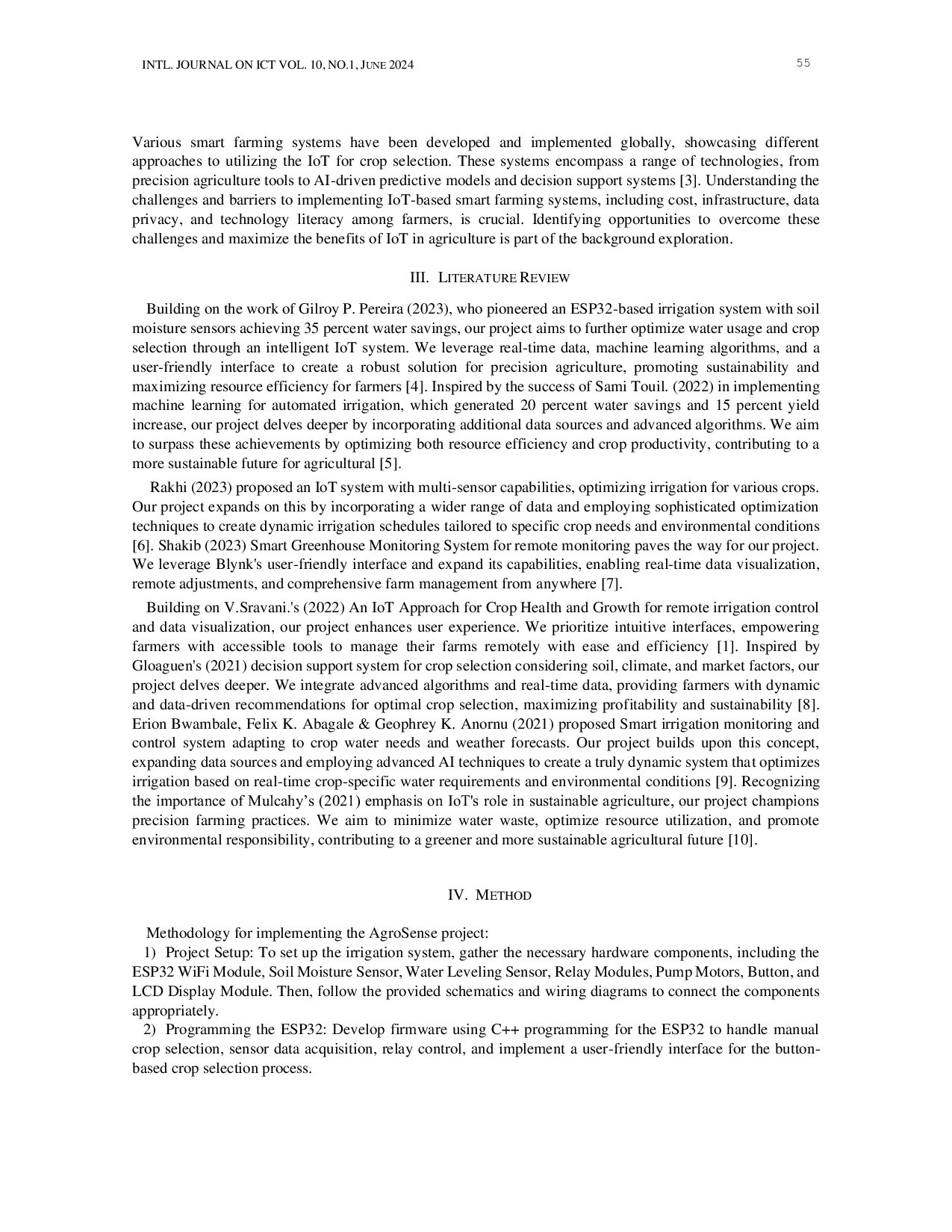 JURIS AgroSense An IoT Based Manual Crops Selection Farming