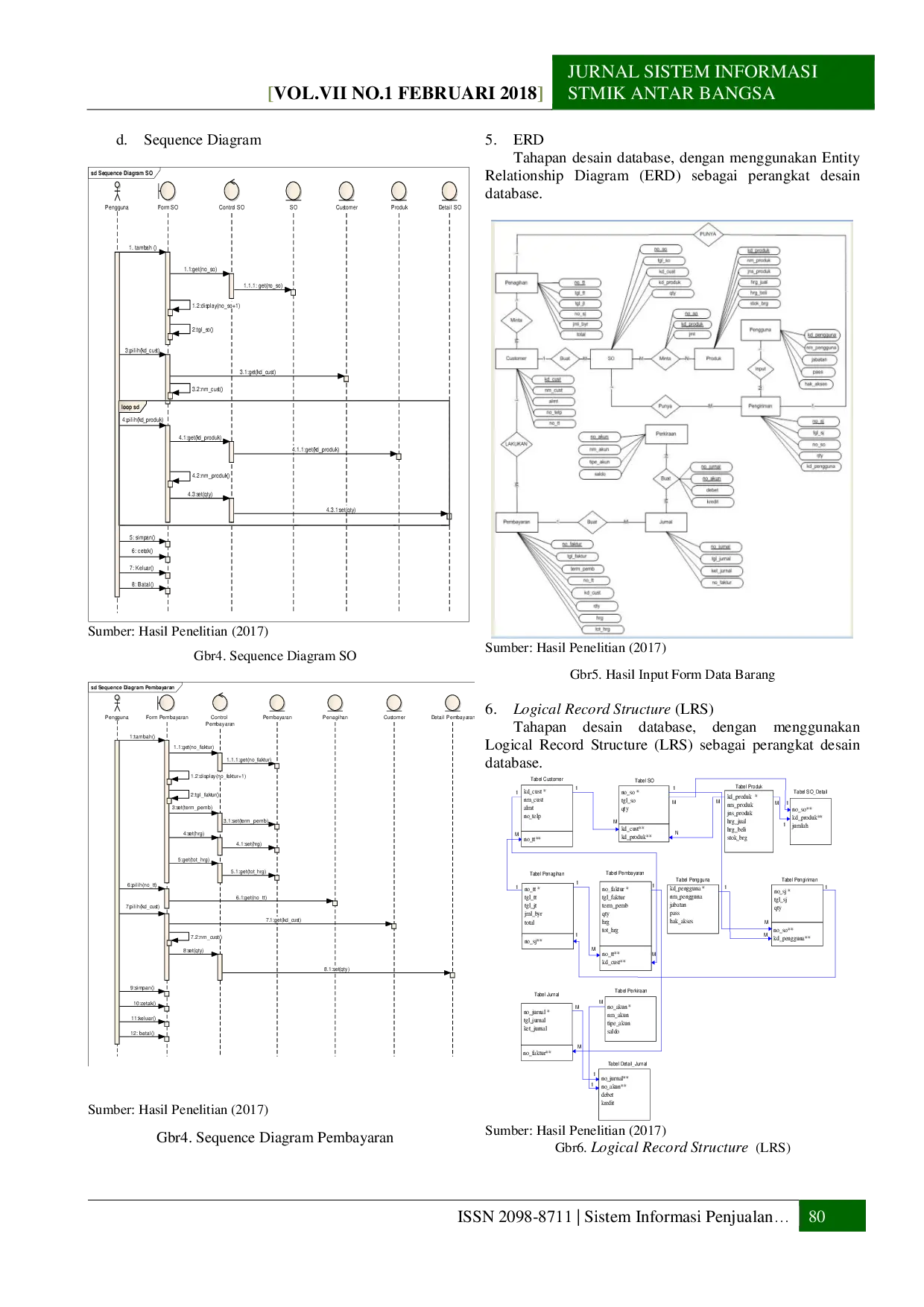 juris Sistem Informasi Penjualan Pada PT Surya Borobudur Pratama Depok