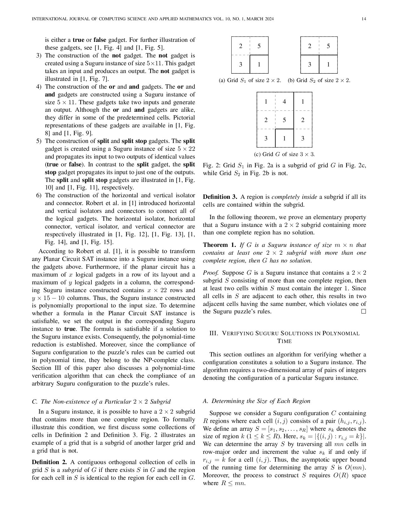 JURIS Elementary Algorithmic Methods for Solving Suguru Puzzles