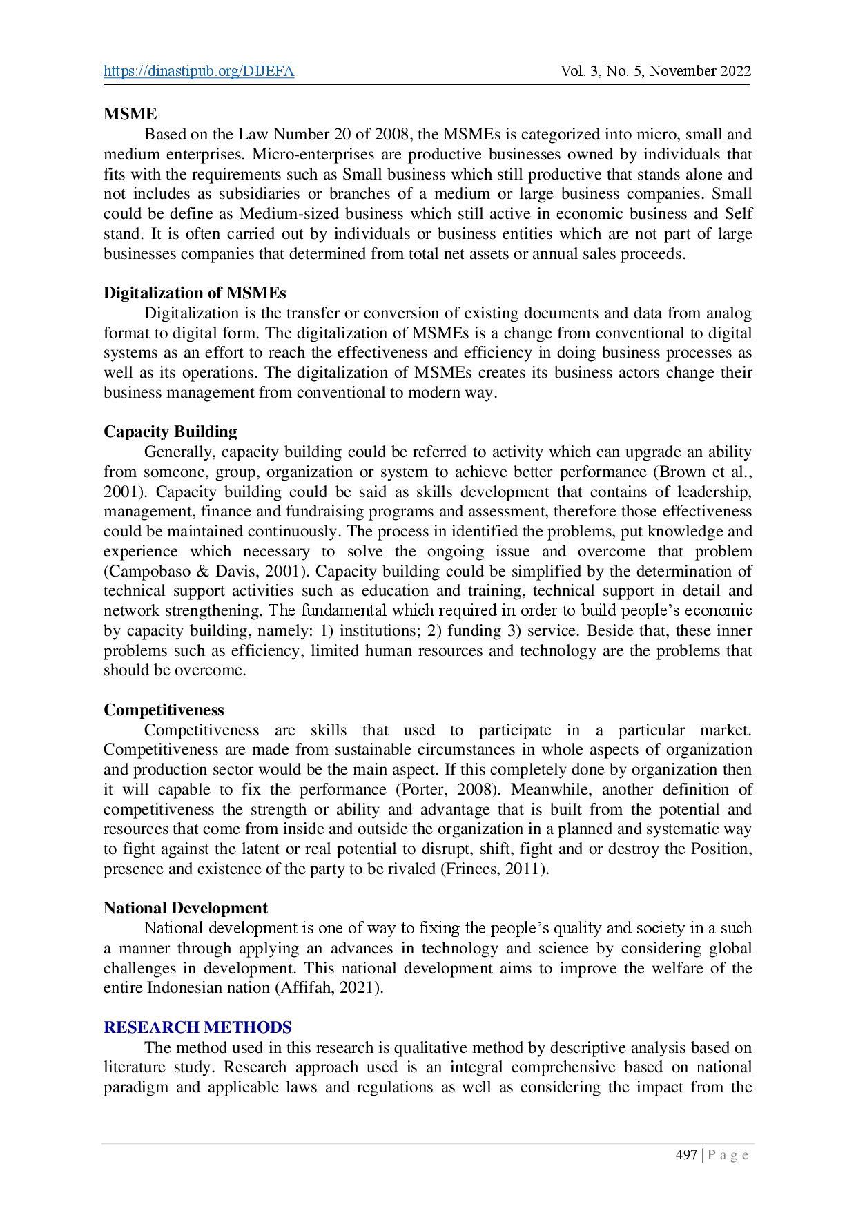 juris Optimizing the Role of MSMEs in an Efforts to Revive the National Economic during the Pandemic of Covid 19