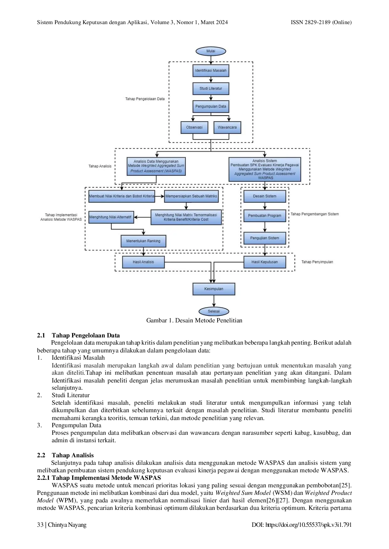 juris Penerapan Weighted Aggregated Sum Product Assessment dalam Mengevaluasi Perpanjangan Kontrak Pegawai