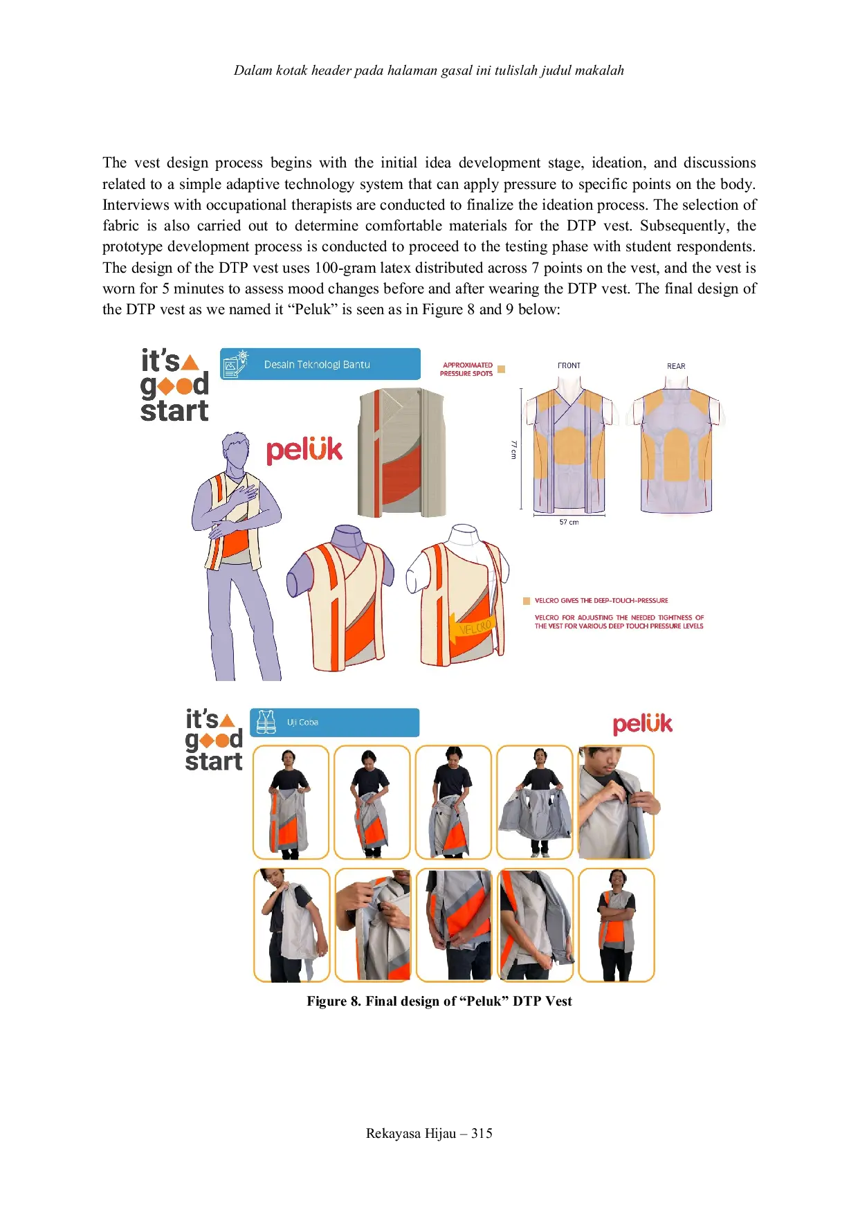 JURIS PEL K Deep touch pressure DTP Sensory Vest to Reduce Anxiety