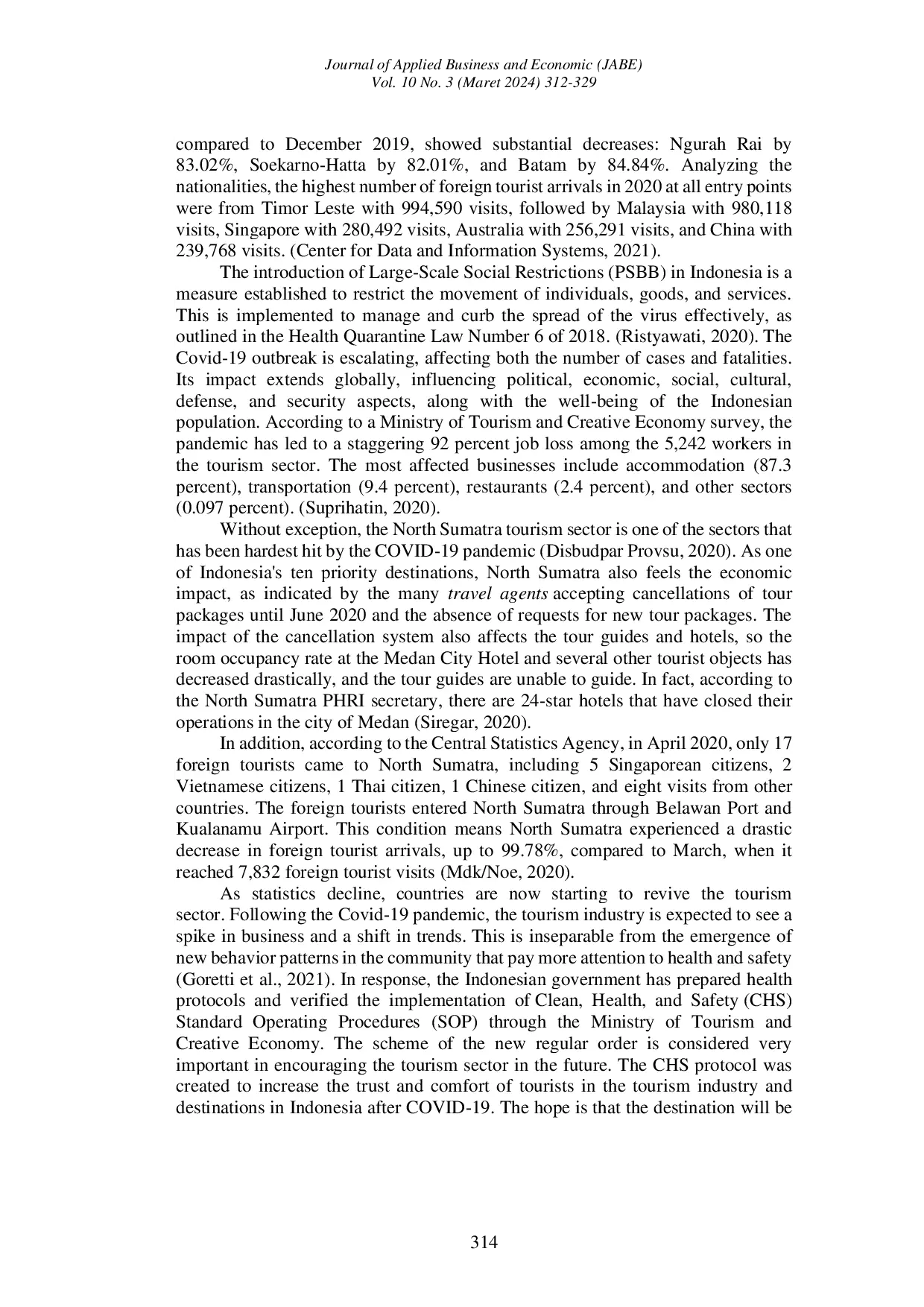 JURIS Tourism Consumer Behavior Forecasting Tourist Demand After The Covid 19 Pandemic