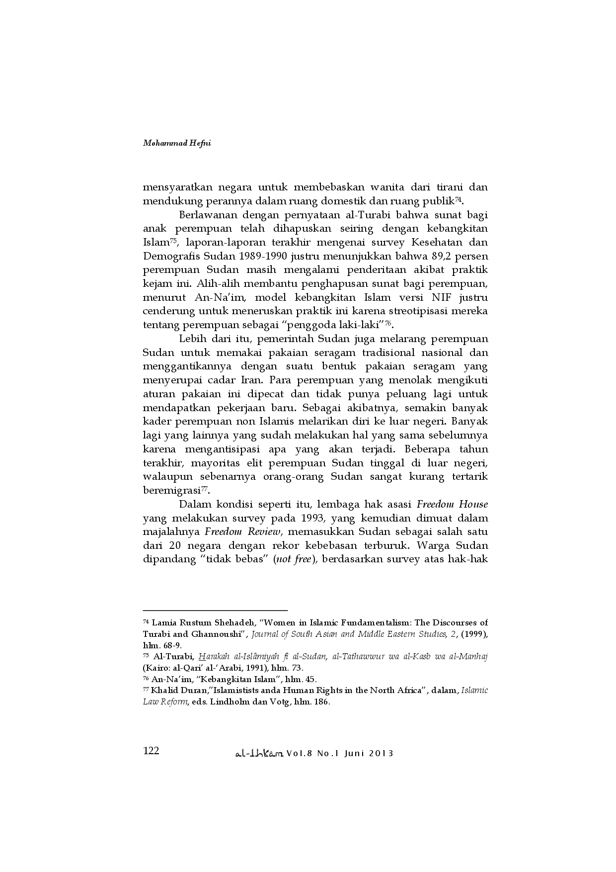 juris Desakan Sosiopolitik Munculnya Gagasan Evolusi Syar ah Oleh An Na im