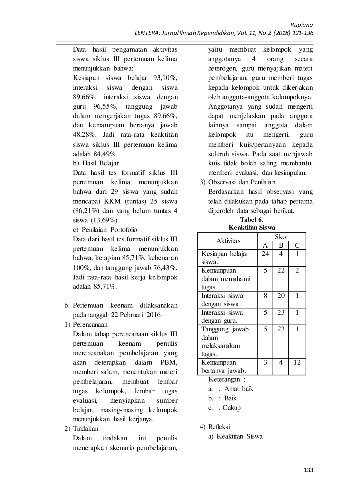 JURIS Upaya Meningkatkan Hasil Belajar IPA Melalui Pembelajaran Kooperatif Tipe STAD pada Siswa Kelas V SDN 1 Sukarame