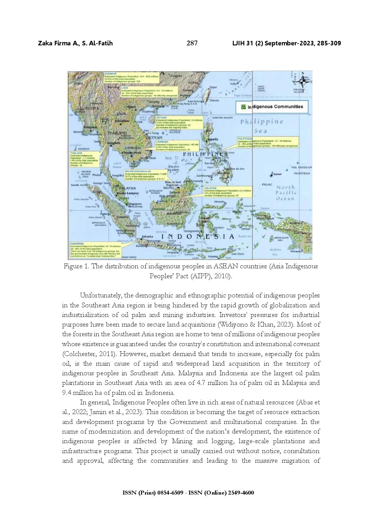 juris The legal protection system of indigenous peoples in Southeast Asia