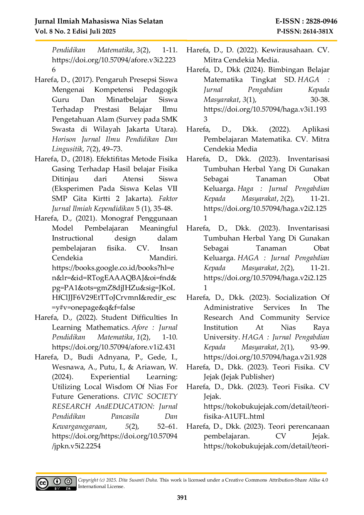 JURIS The Influence of Service Quality on Consumer Loyalty at UD Anggrek Telukdalam